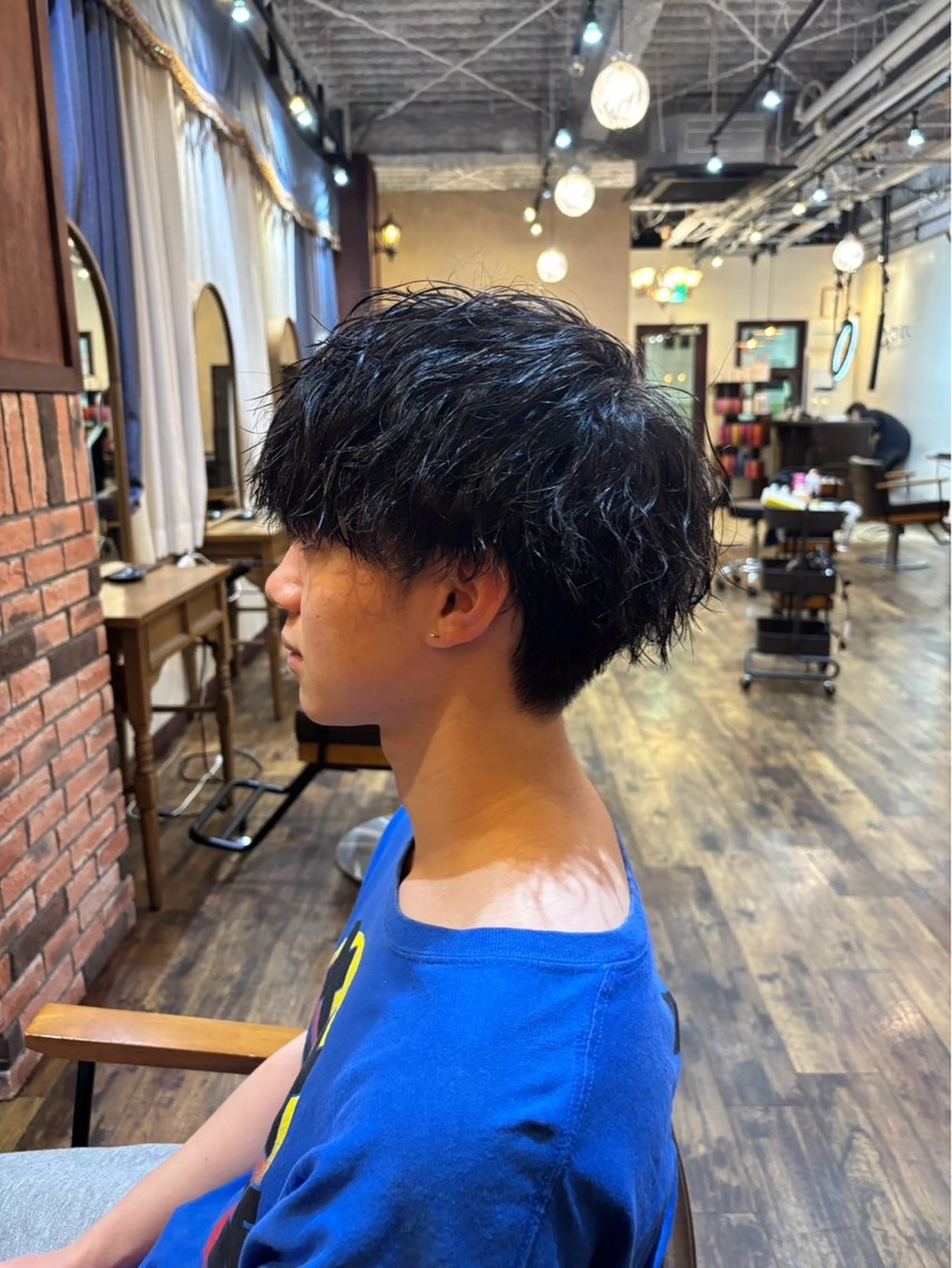 パーマ メンズ 菅野 涼 ARTS litaのヘアスタイル