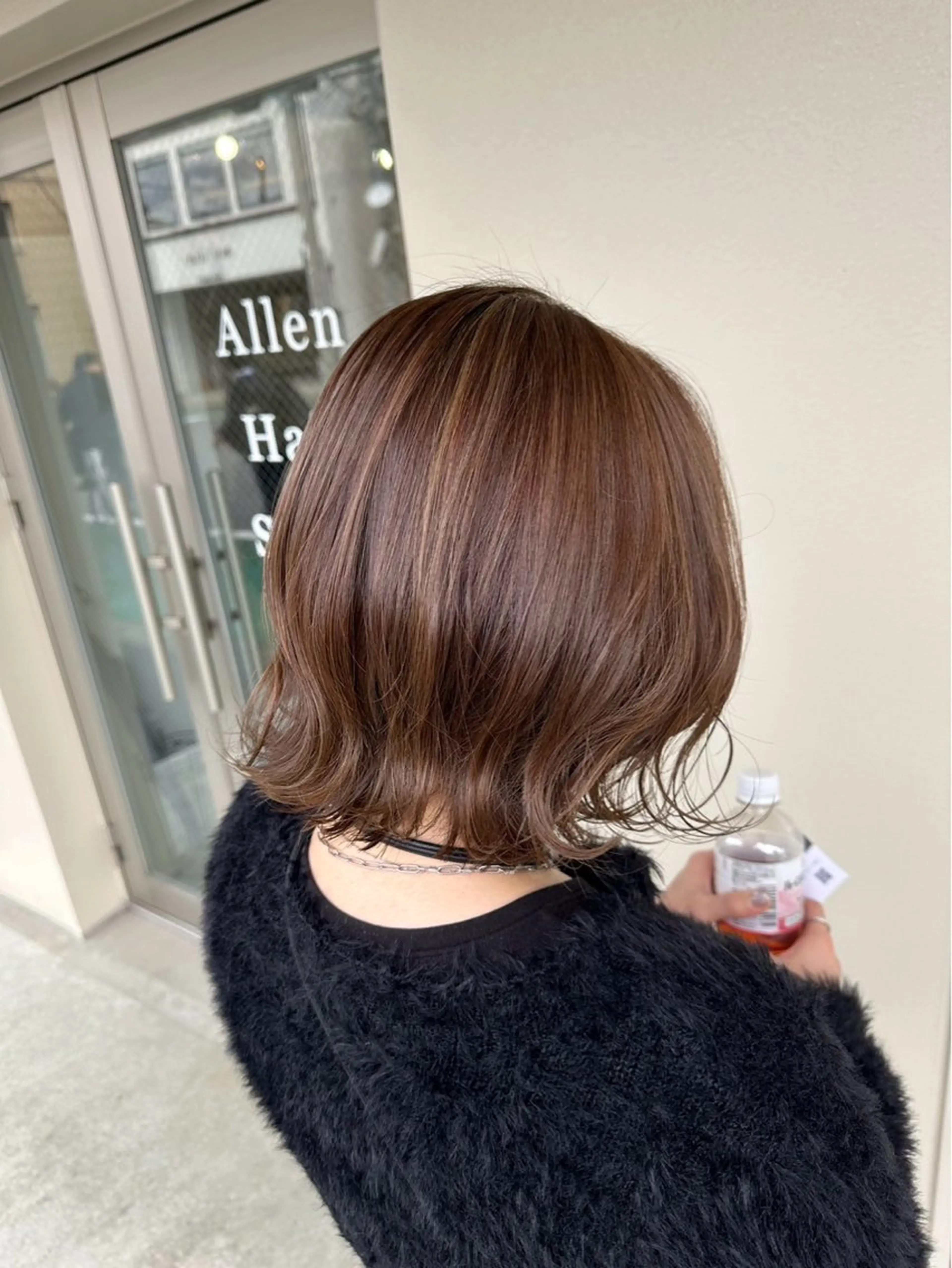 ロング カラー 山田 誠也のヘアスタイル