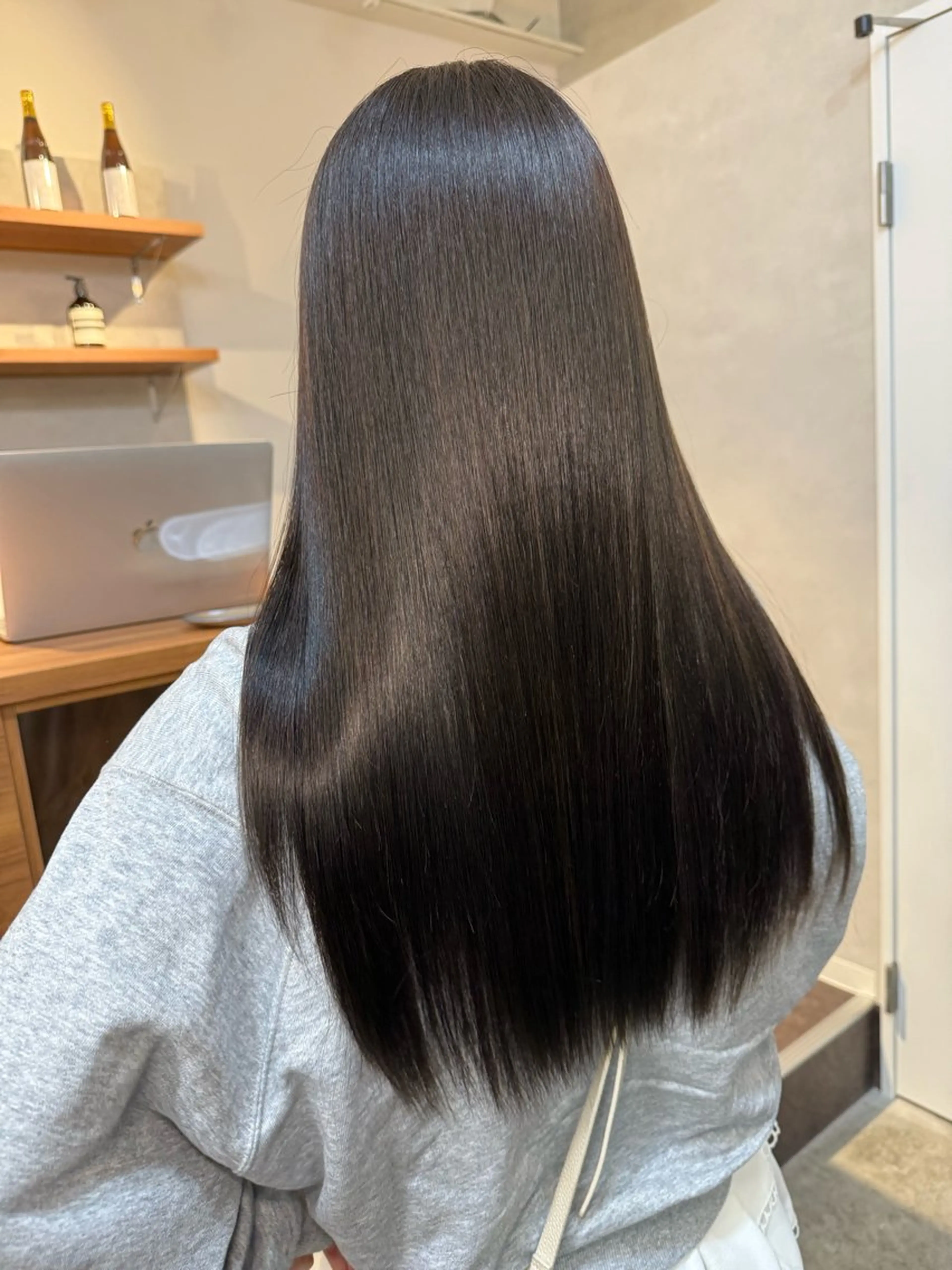 【ダメージ毛対応◎】ブリーチ履歴OKのsoa.縮毛矯正✨の写真