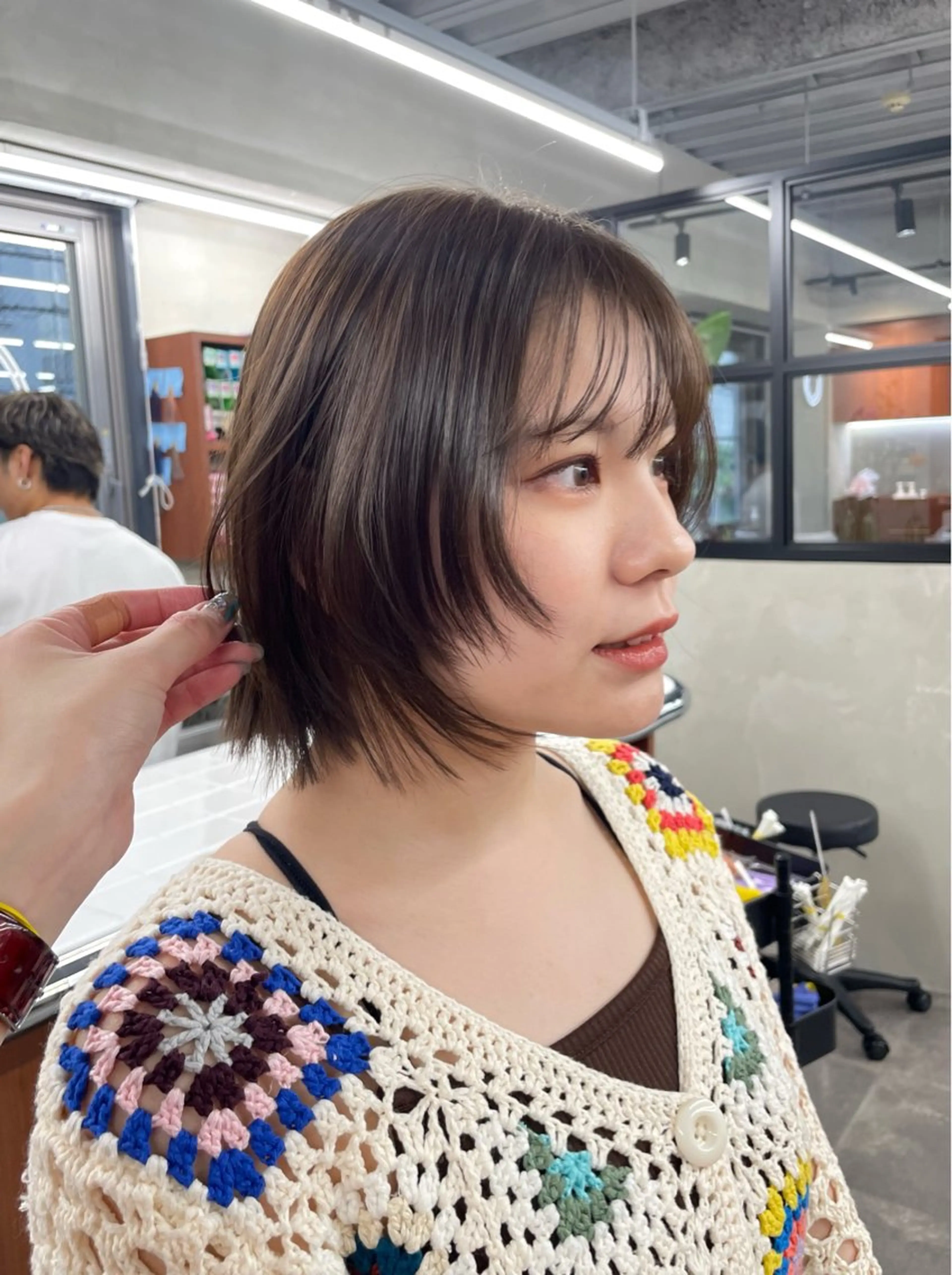 ショート カラー 🍒暖色カラー🍒 渋谷/YUUのヘアスタイル