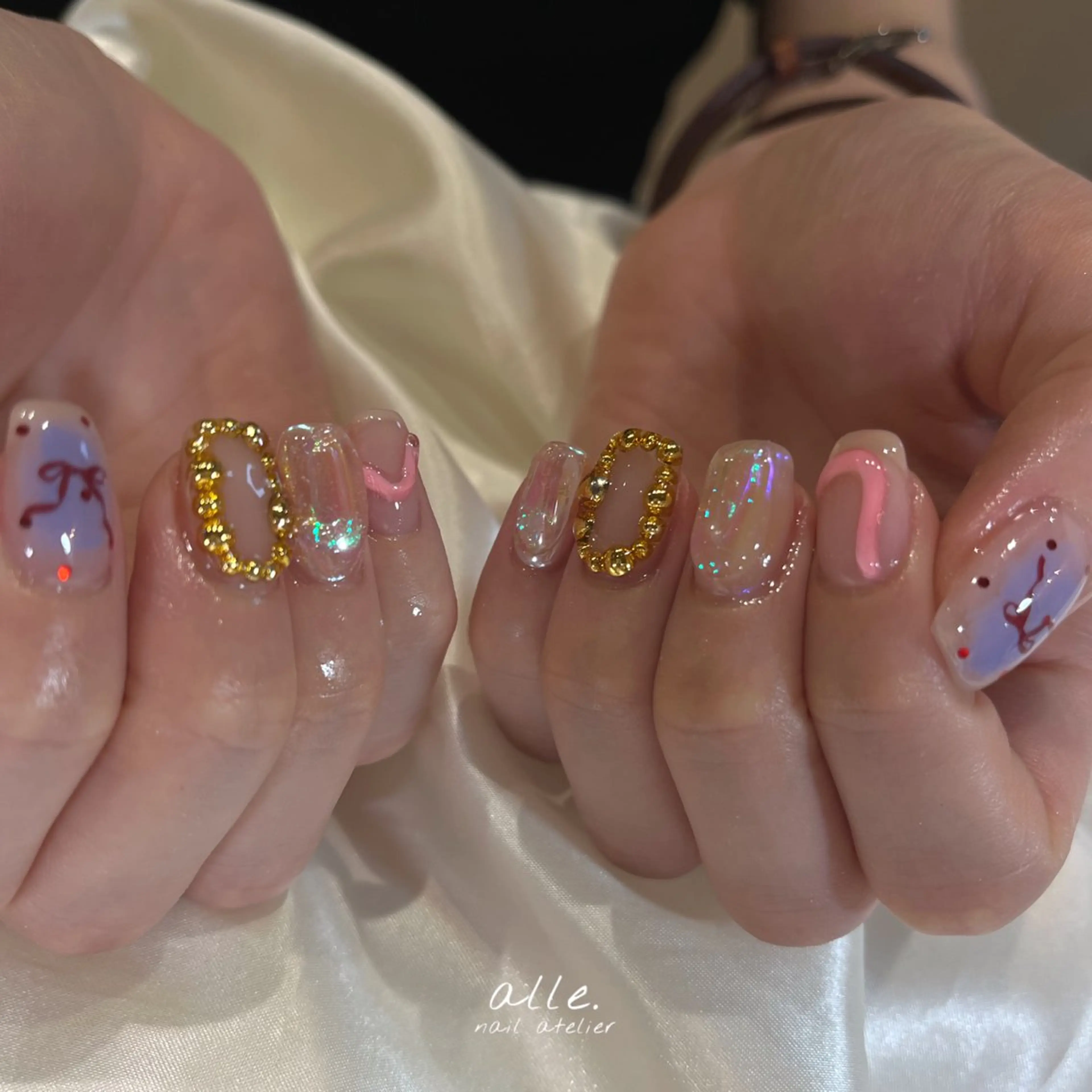 ネイル ハンドネイル atelier alle.のネイルデザイン