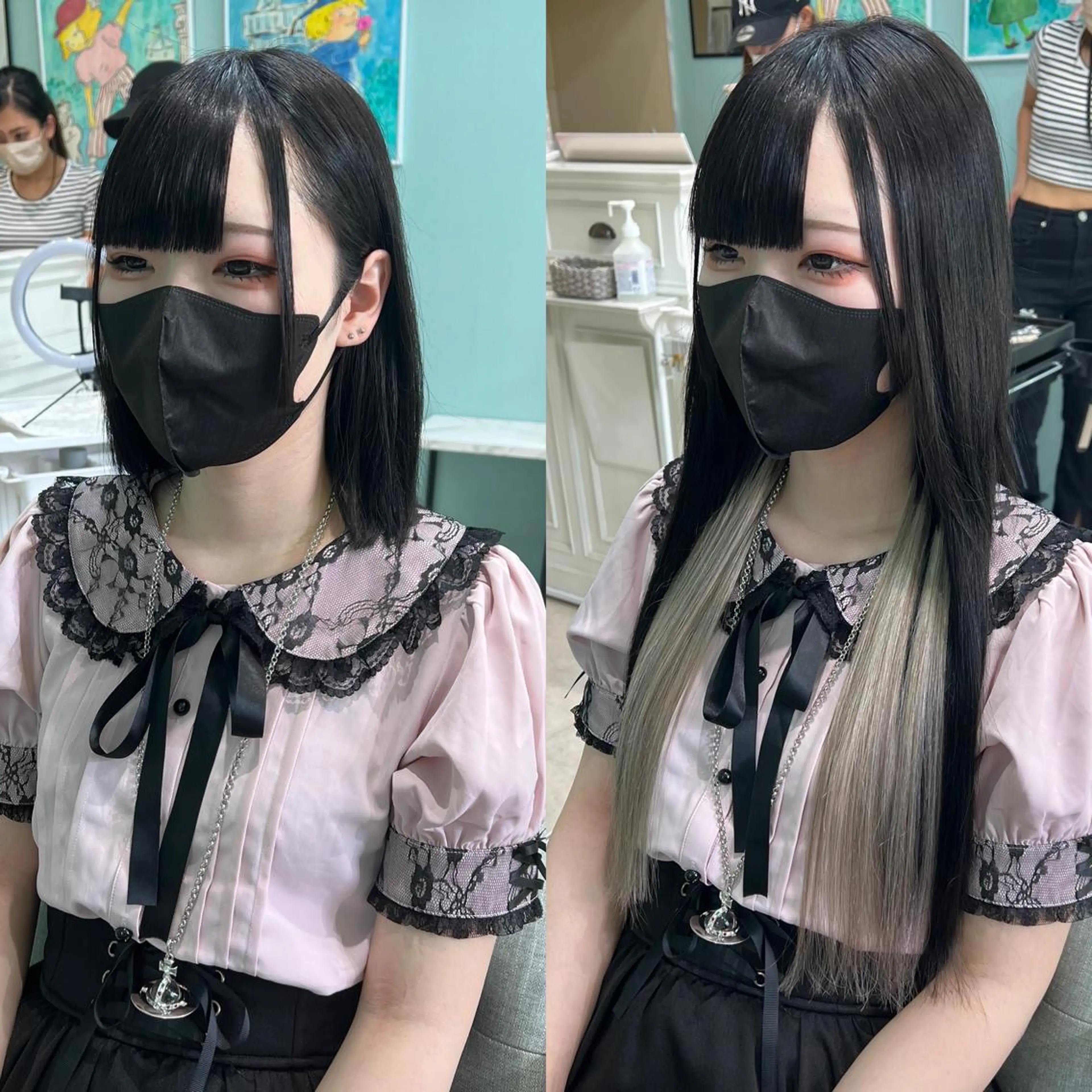 ロング eye エクステ専門店Rのヘアスタイル