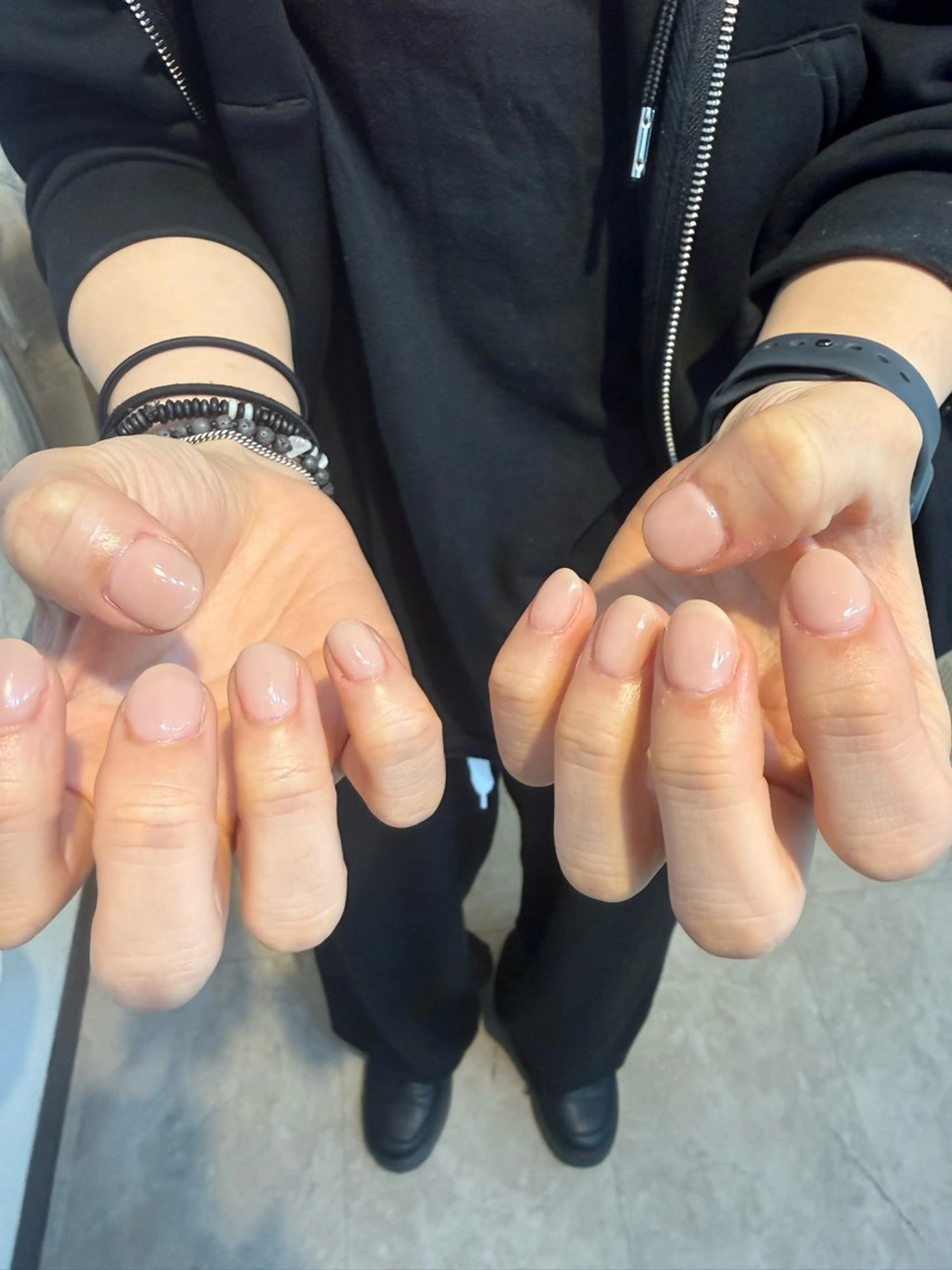 ネイル ワンカラーネイル 佐藤 沙佑里のネイルデザイン