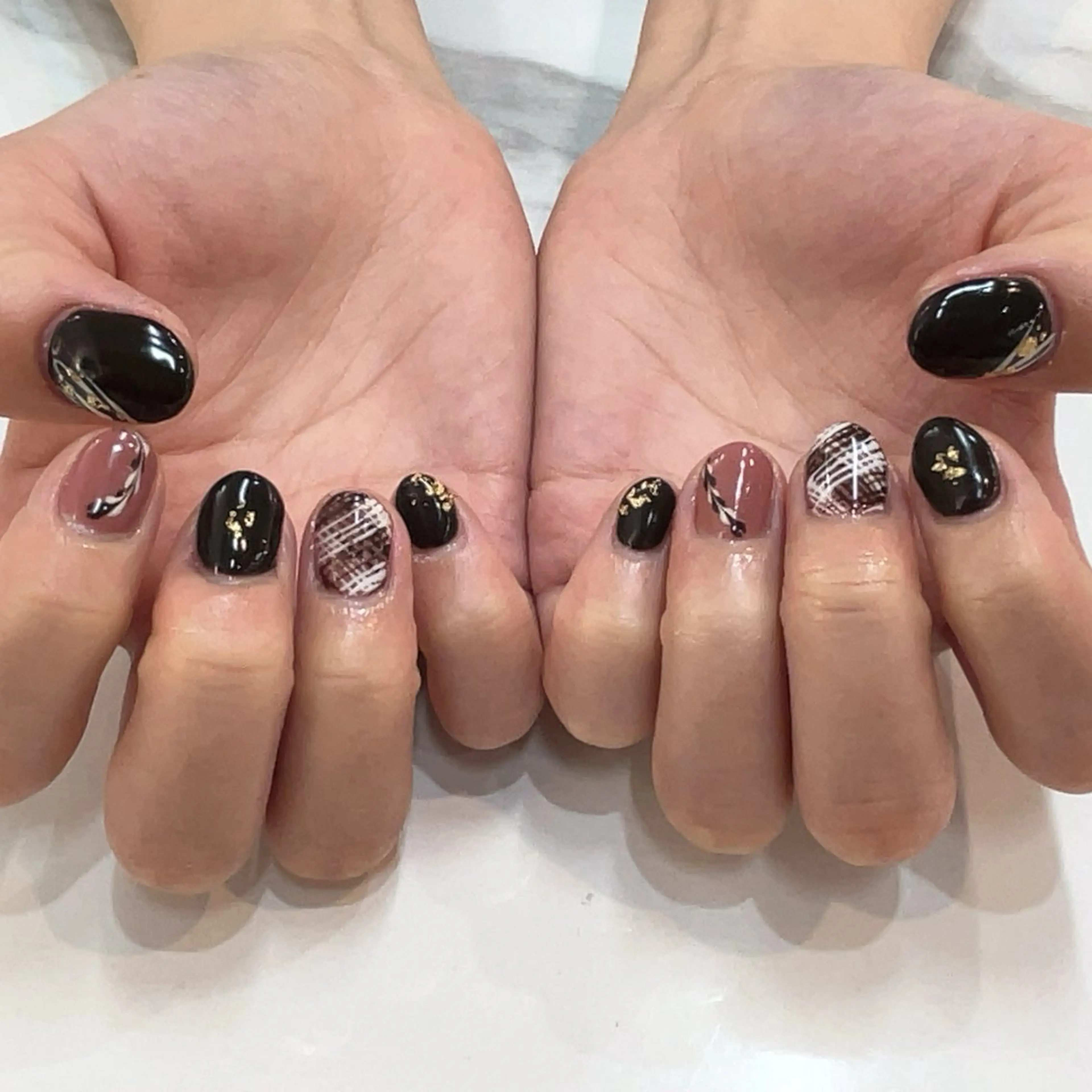 ネイル ハンドネイル ハンドケア あおやぎ ゆきこのネイルデザイン