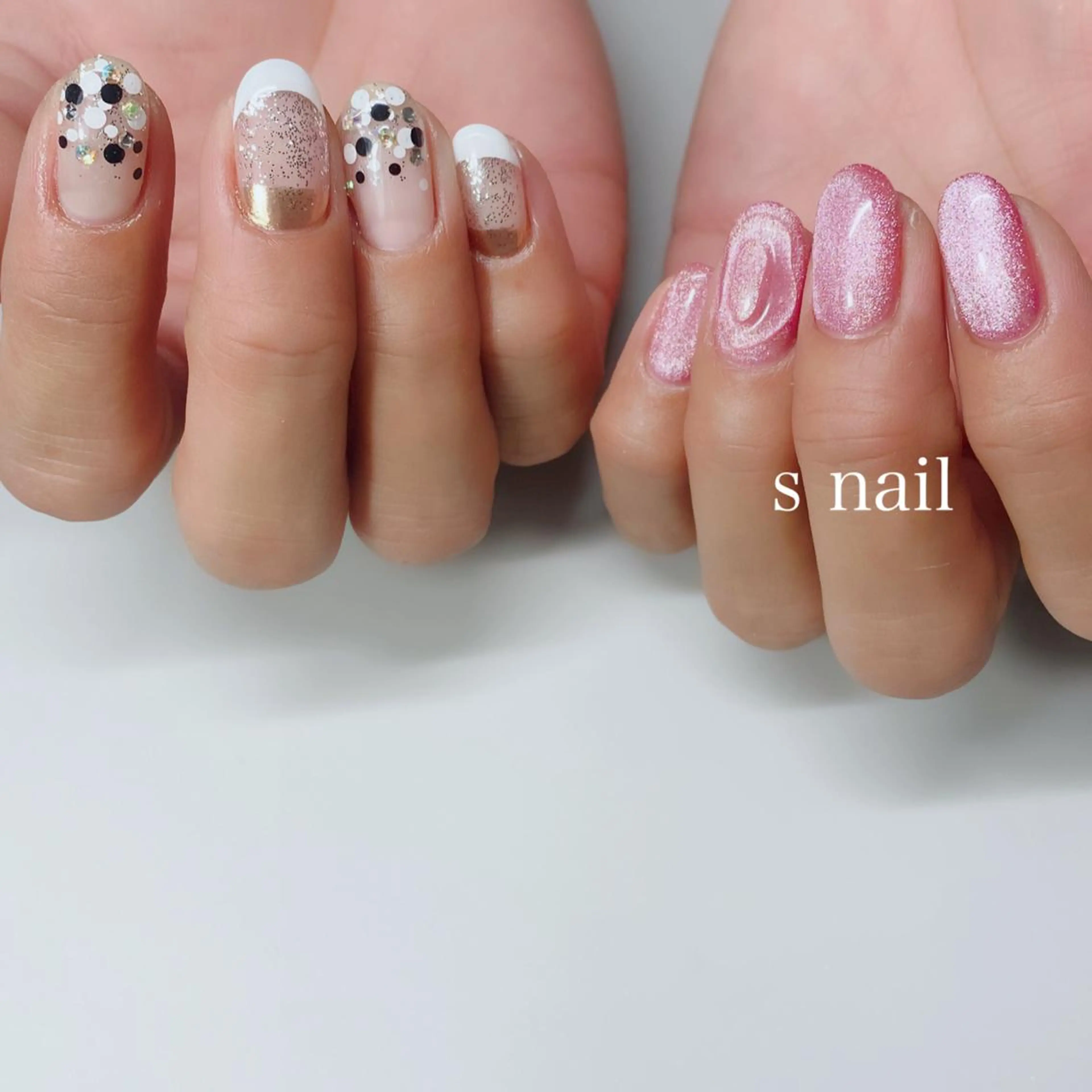 ネイル アートネイル ハンドネイル s nail さとよしみゆきのネイルデザイン
