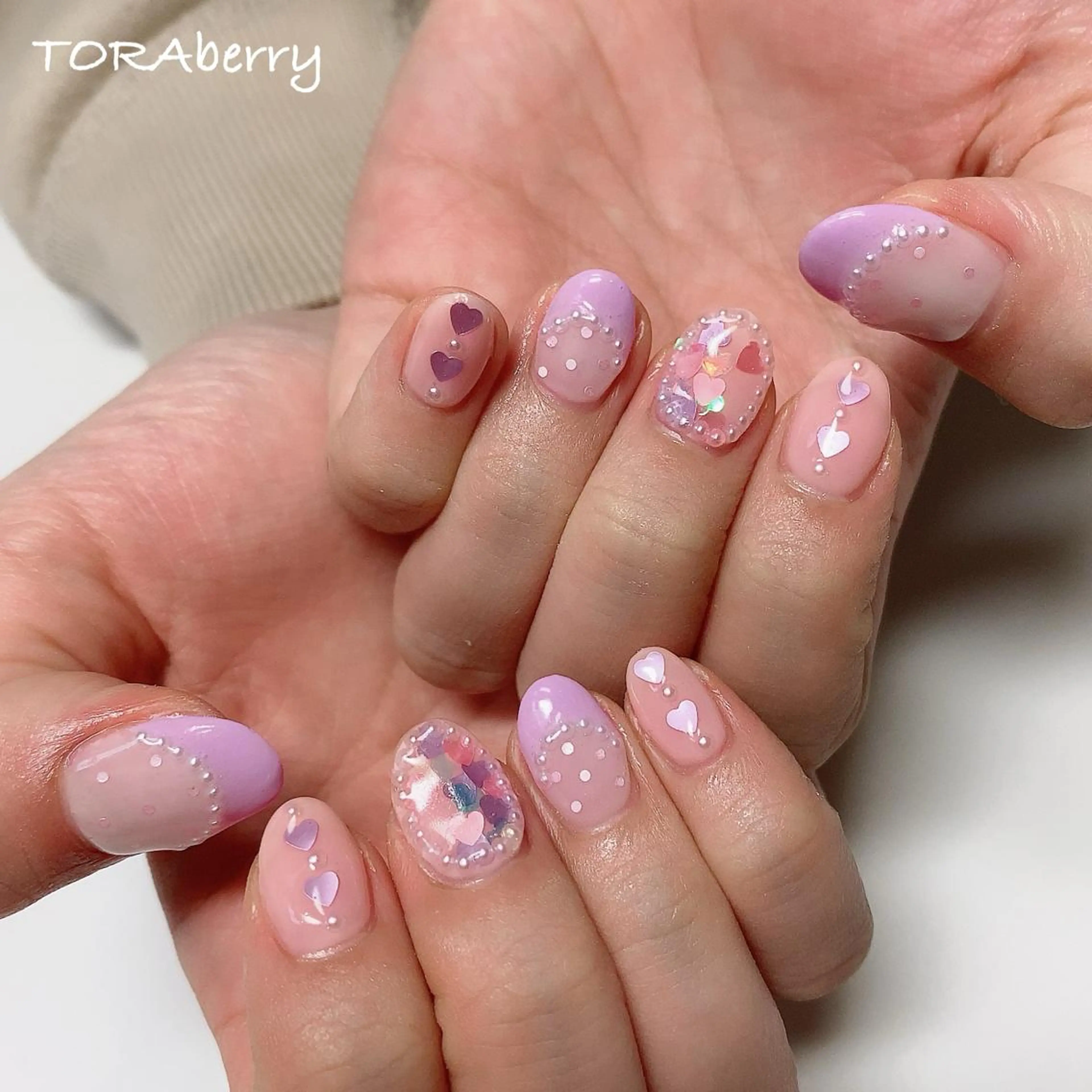 ネイル ハンドネイル ネイリスト なつみのネイルデザイン