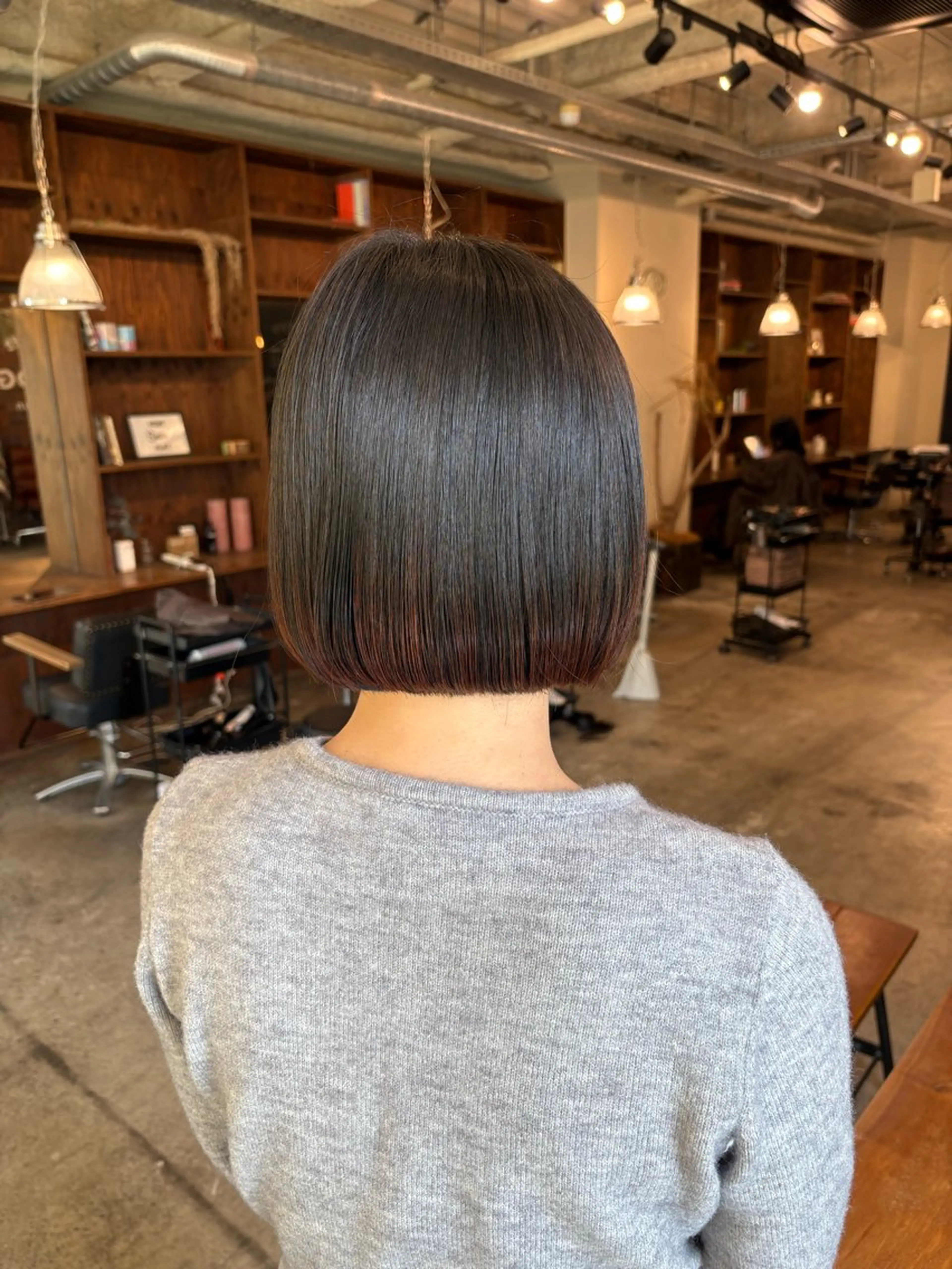 ショート ボブ カット the BRIDGE 加藤みのりのヘアスタイル