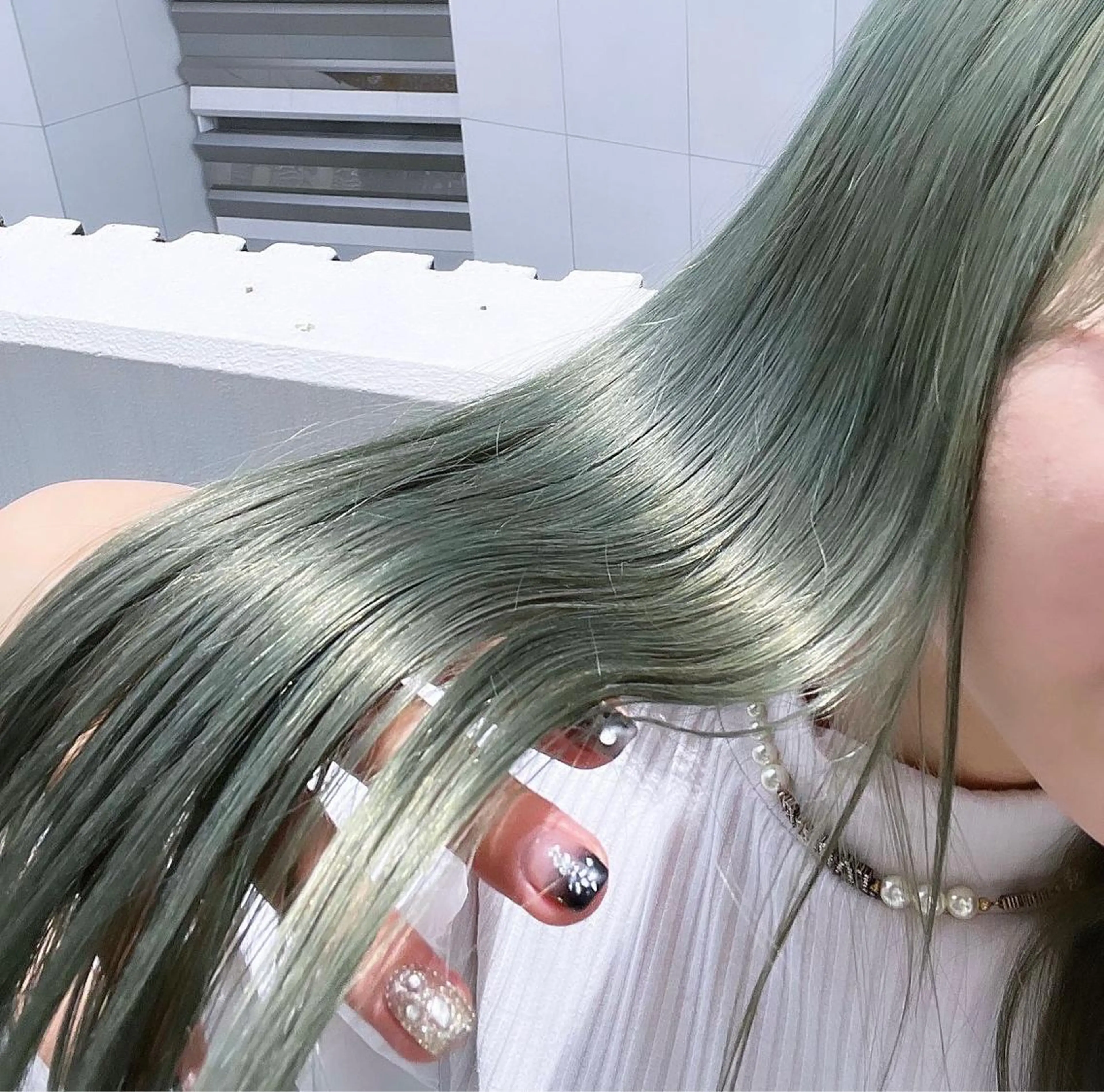 ロング カラー メンズ リコ ハッシュカット 韓国レイヤーのヘアスタイル