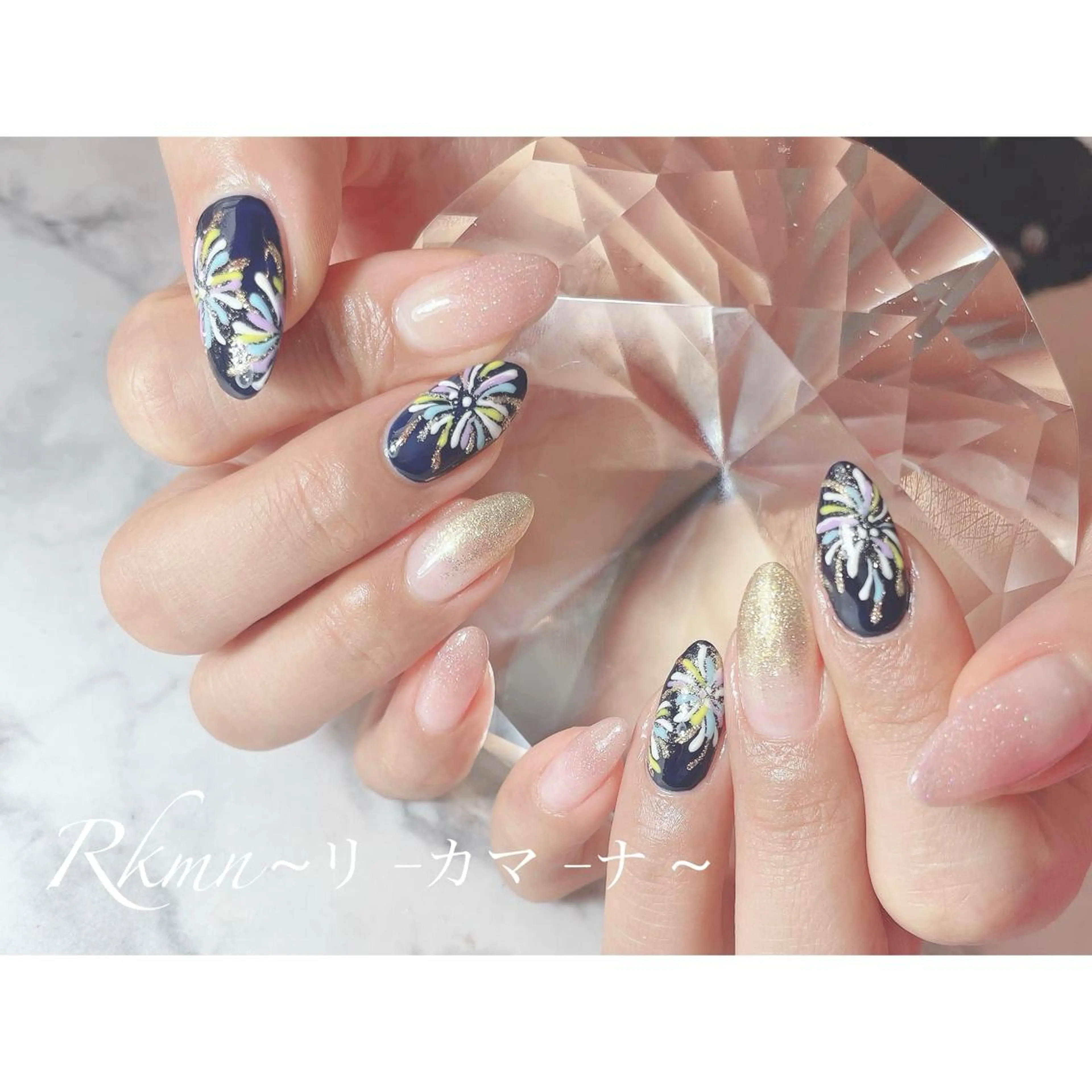 ネイル アートネイル フレンチネイル ジェルネイル グラデーション シンプルネイル ハンドネイル フットネイル ハンドケア Rkmn ~リ-カマ-ナ~のネイルデザイン