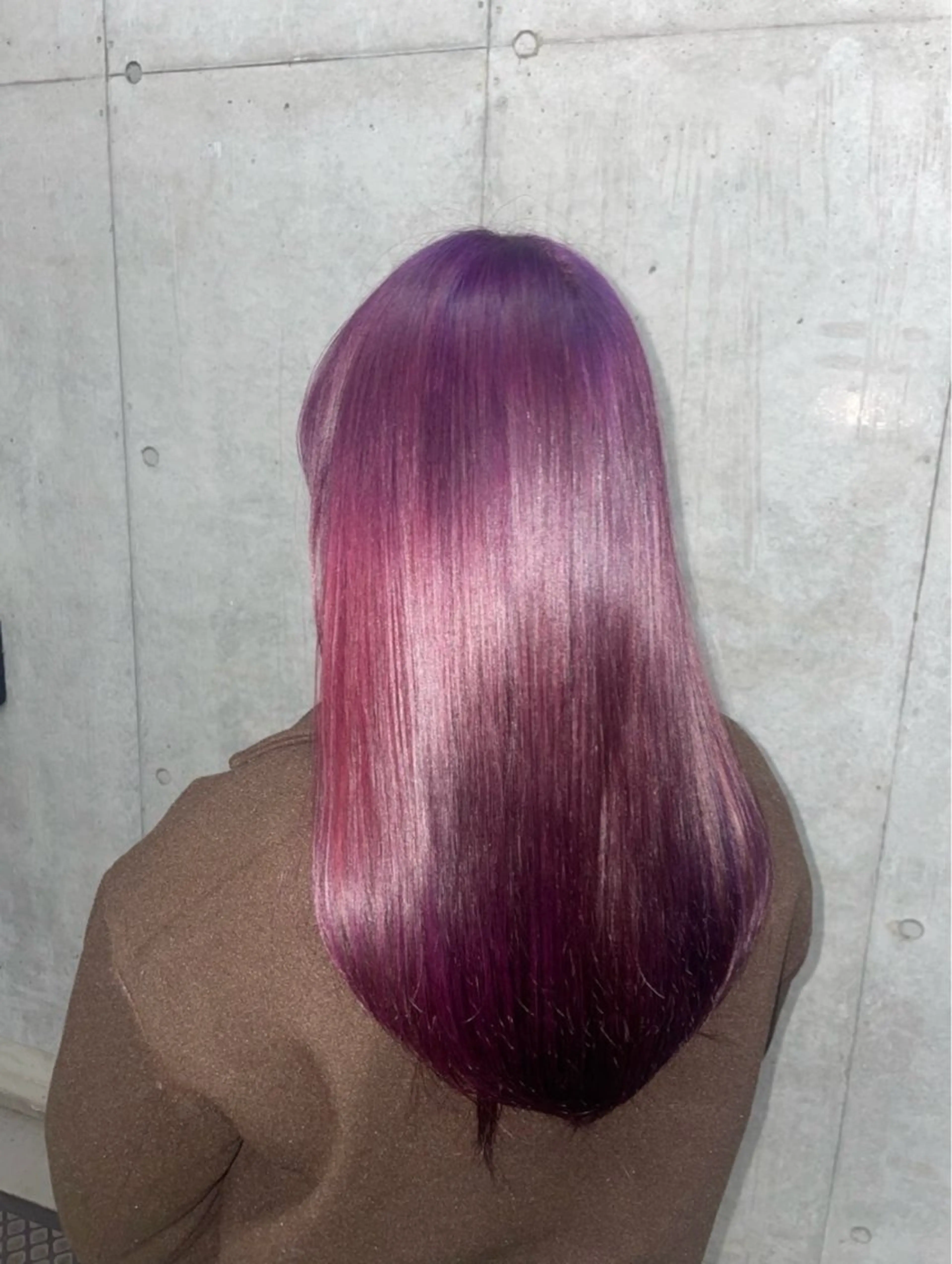 カラー zest/bis Rin ʚ🎀ɞのヘアスタイル