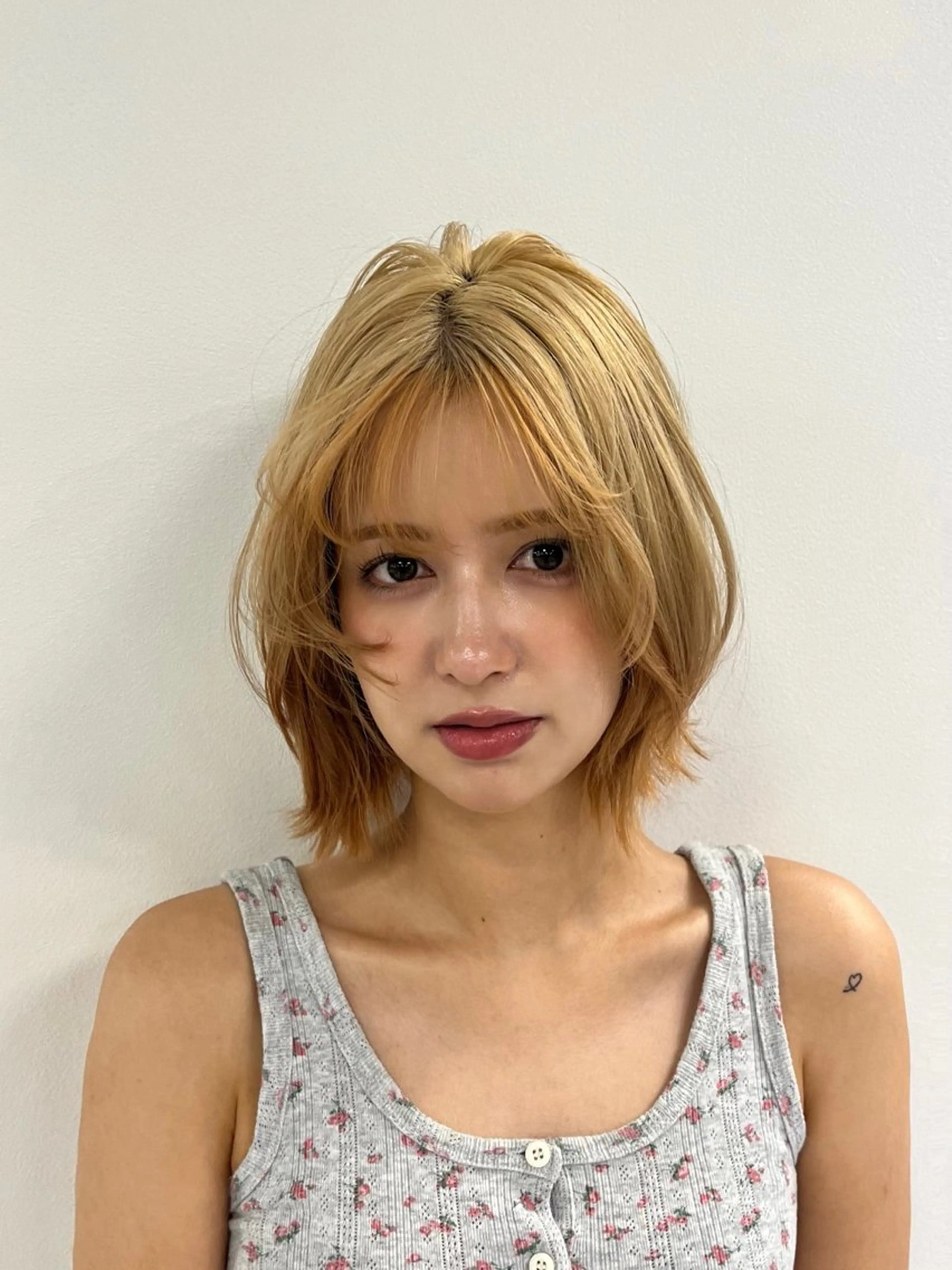 ミディアム カラー ヘアカラー Nidée 🎀 ayanoのヘアスタイル