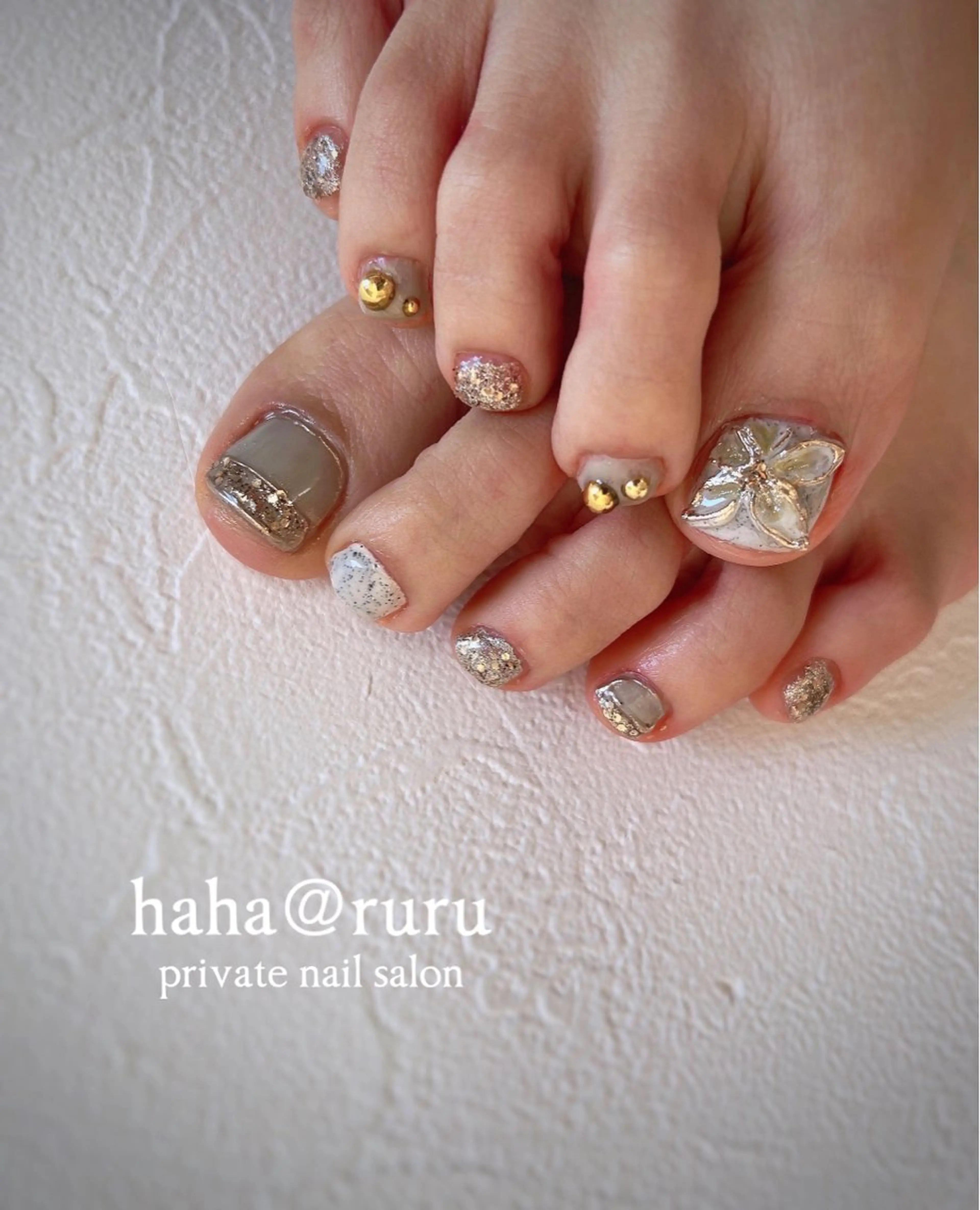 ネイル haha@ ruruのネイルデザイン