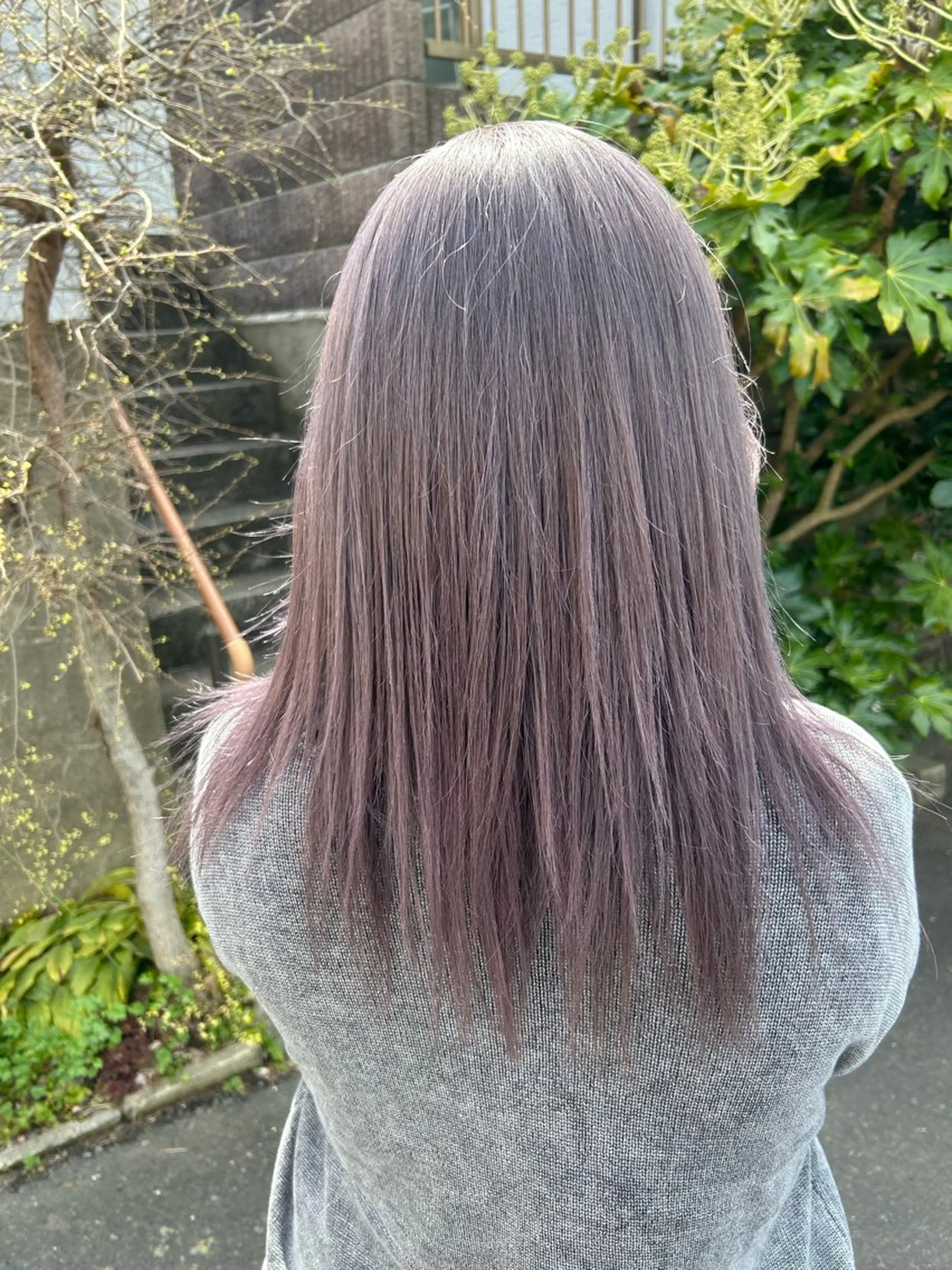 カラー ダブルスキルエクステ /羽エクステ白石宇由のヘアスタイル