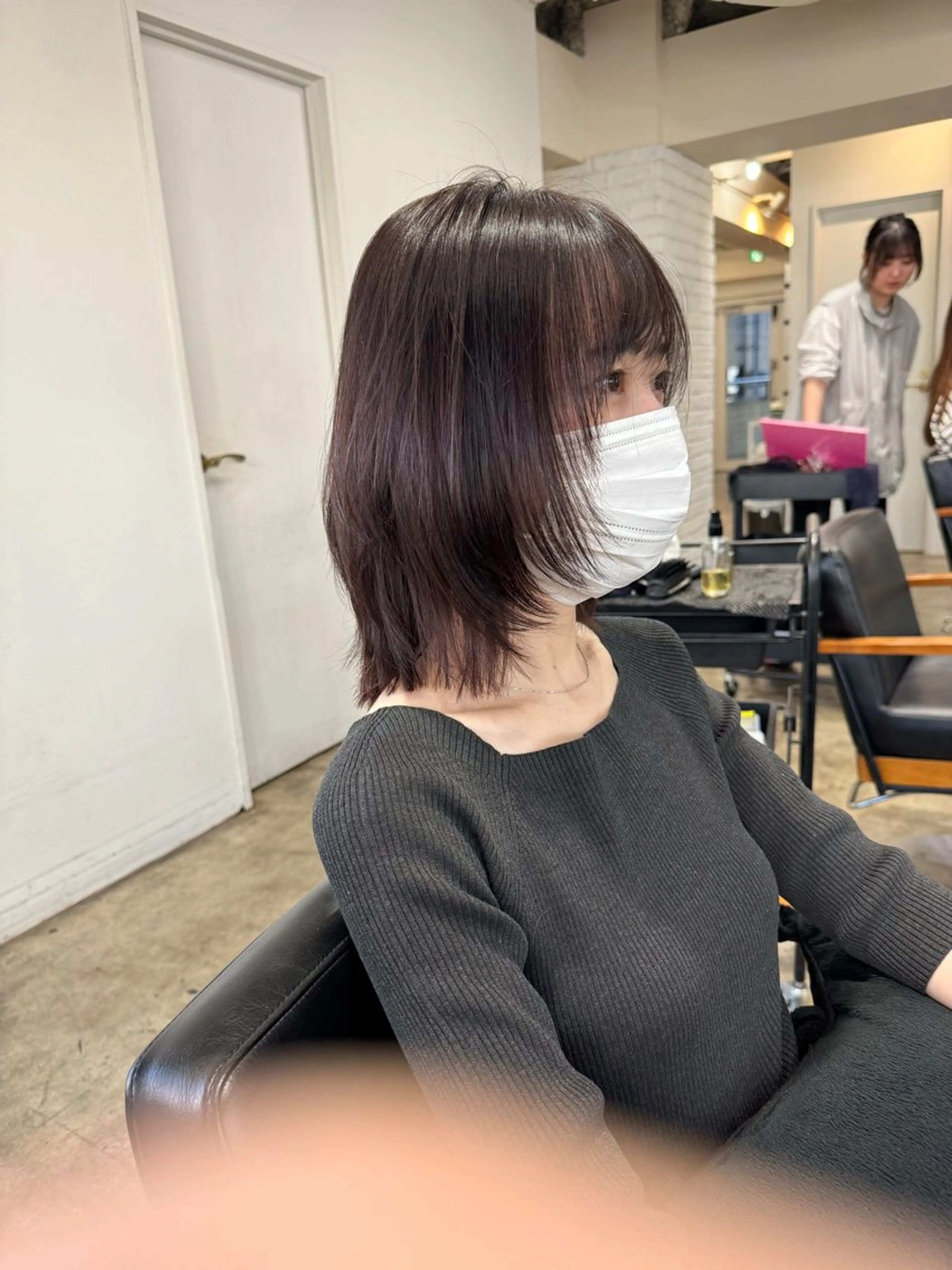 ミディアム レイヤーカット 💫カットはなんでも 得意です✂️のヘアスタイル