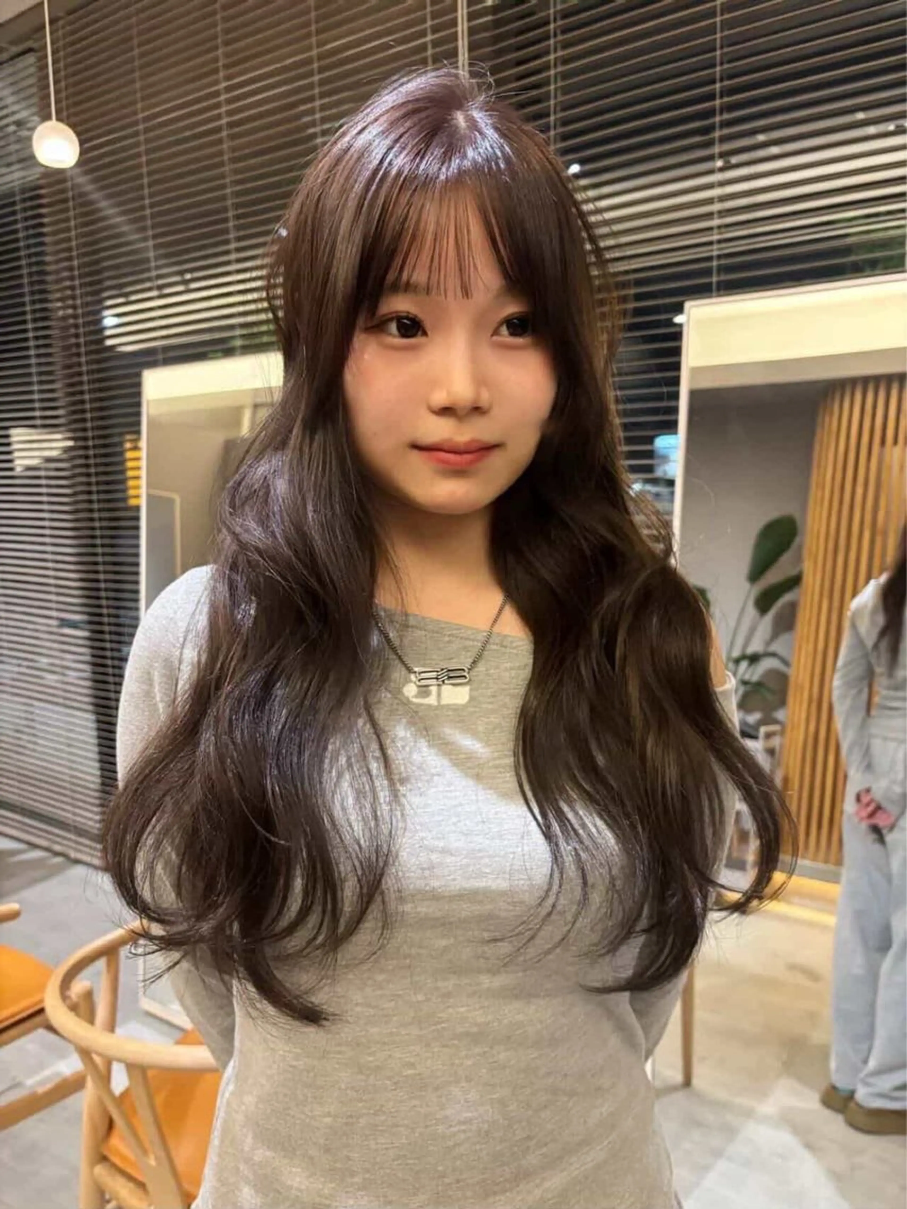 ロング カラー ブリーチ 透明感カラー ダブルカラー ブリーチなしカラー ヘアカラー miyu /niilのヘアスタイル