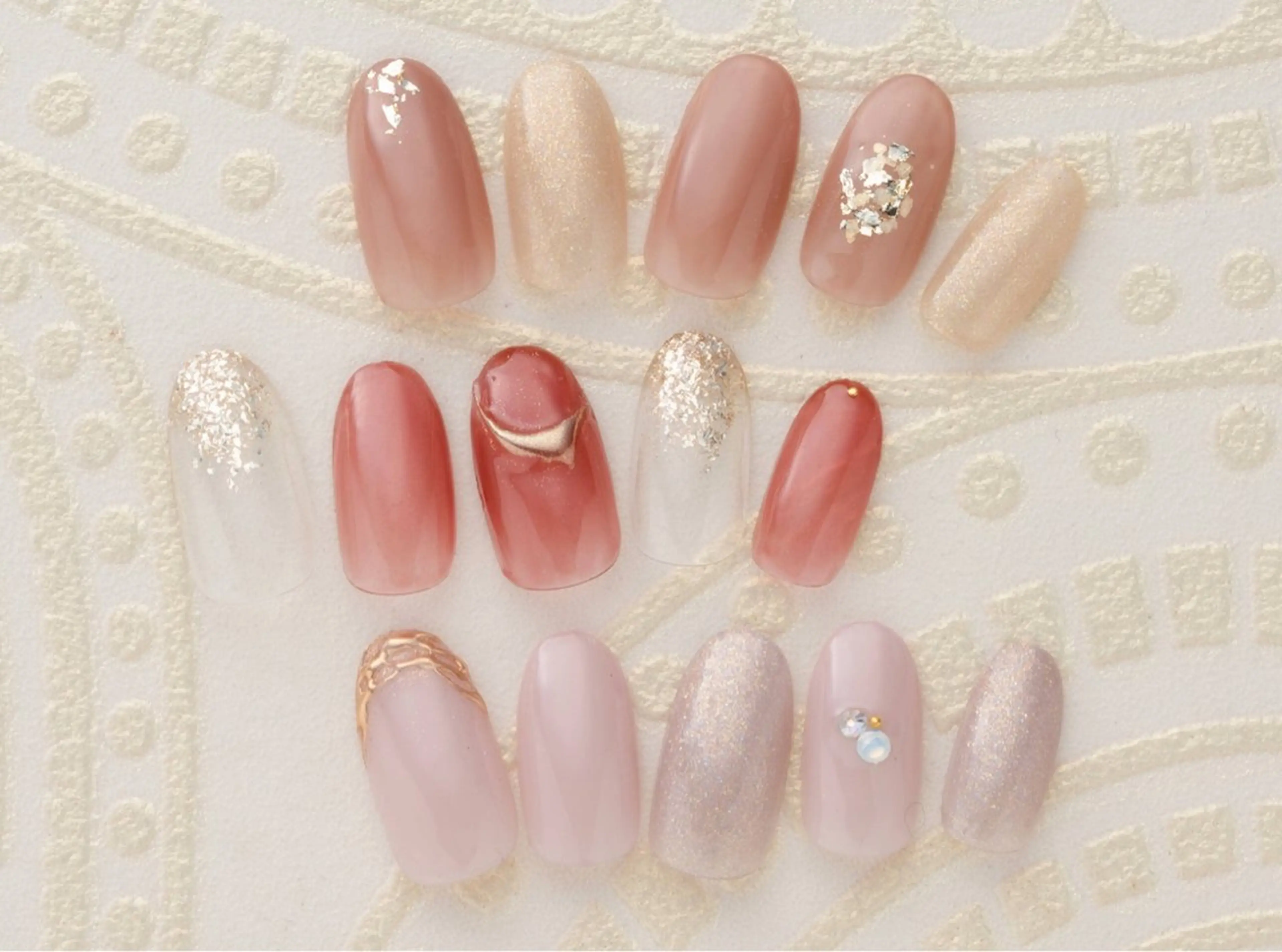 ★新規★【初回ソフトジェルオフ代無料】オフィスカジュアルコース（ハンド）【ワンカラーにアクセントを付けて💁‍♀️💓】の写真