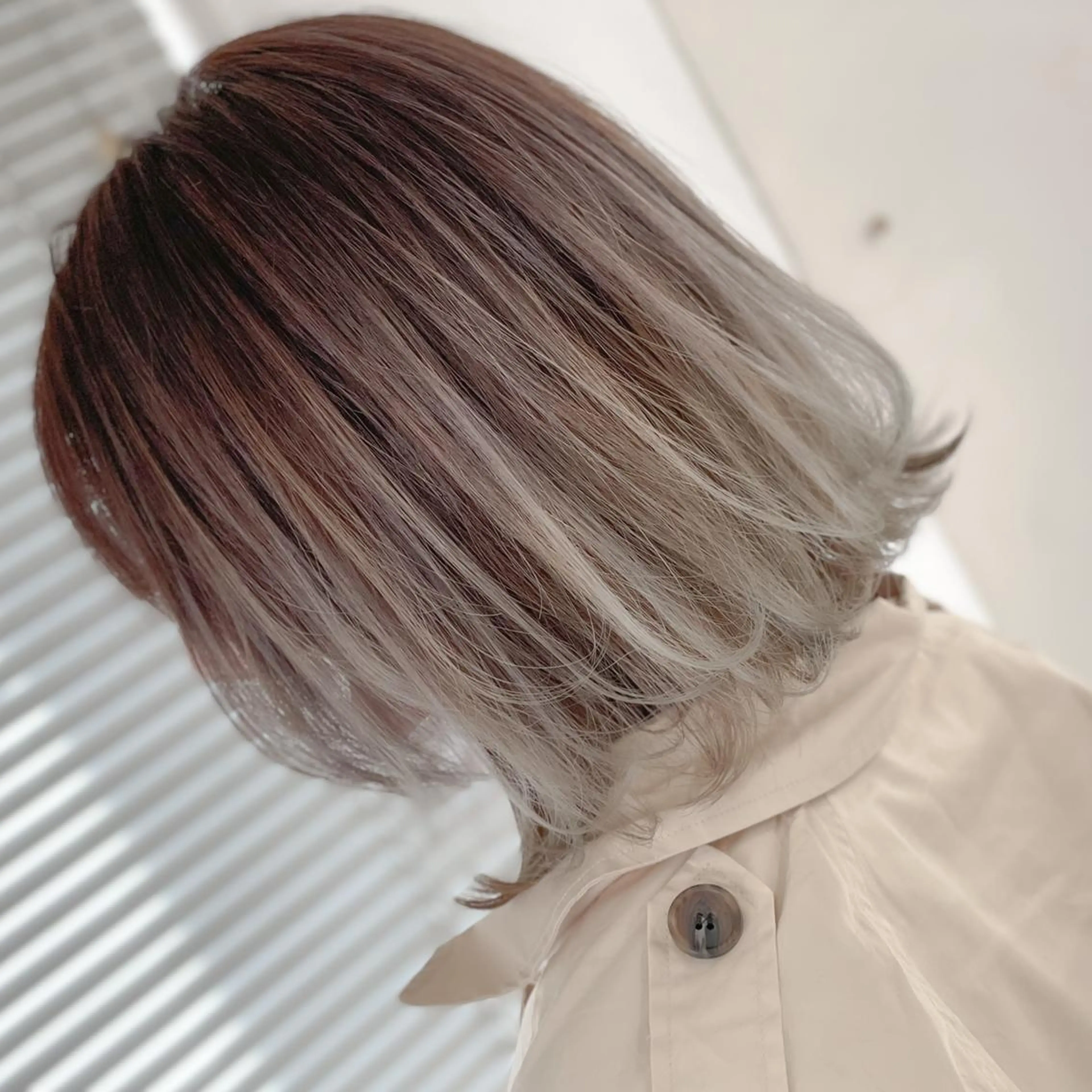 ミディアム カラー UP-PU ART  HAIRのヘアスタイル