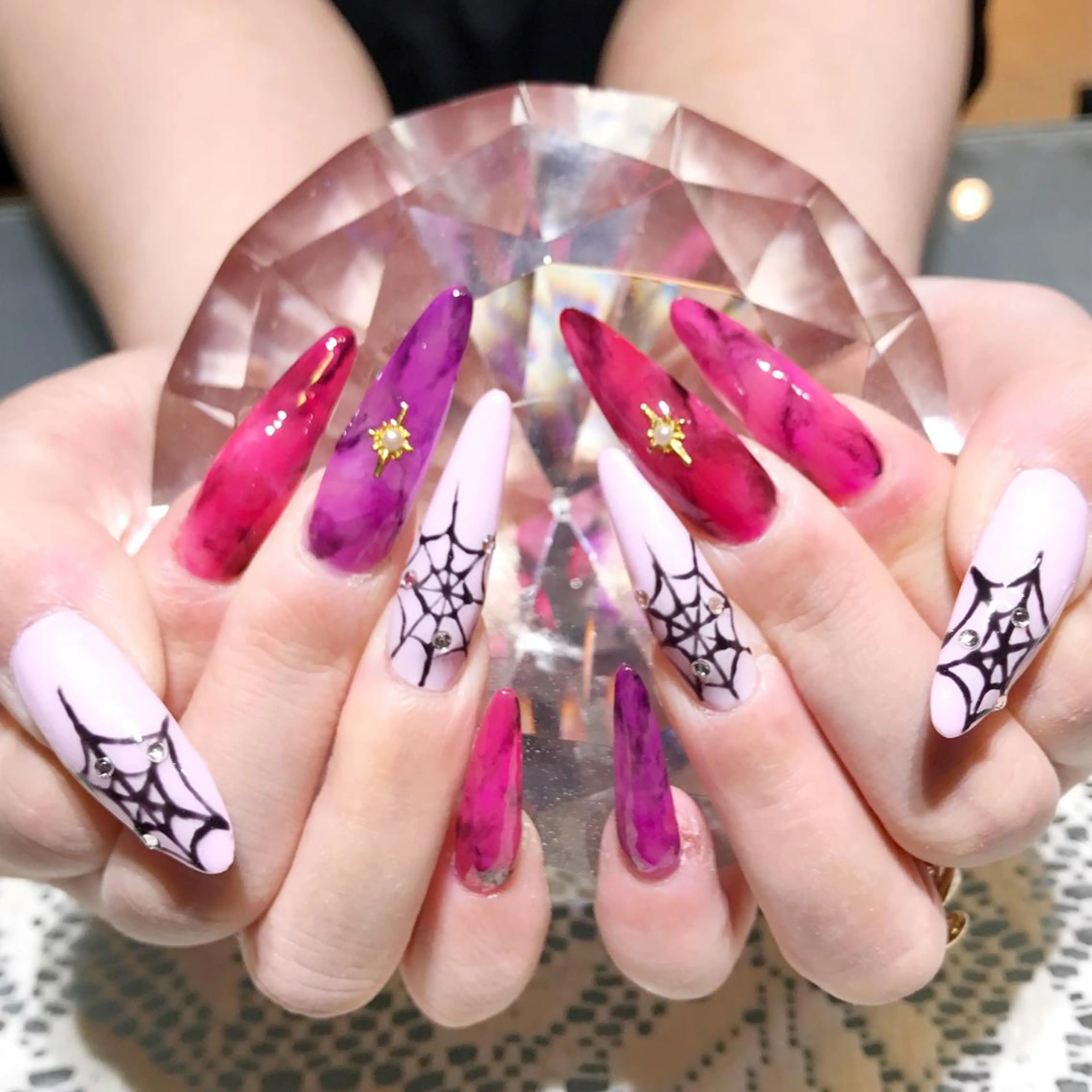 ネイル スカルプネイル シンプルネイル YUN 💅のネイルデザイン
