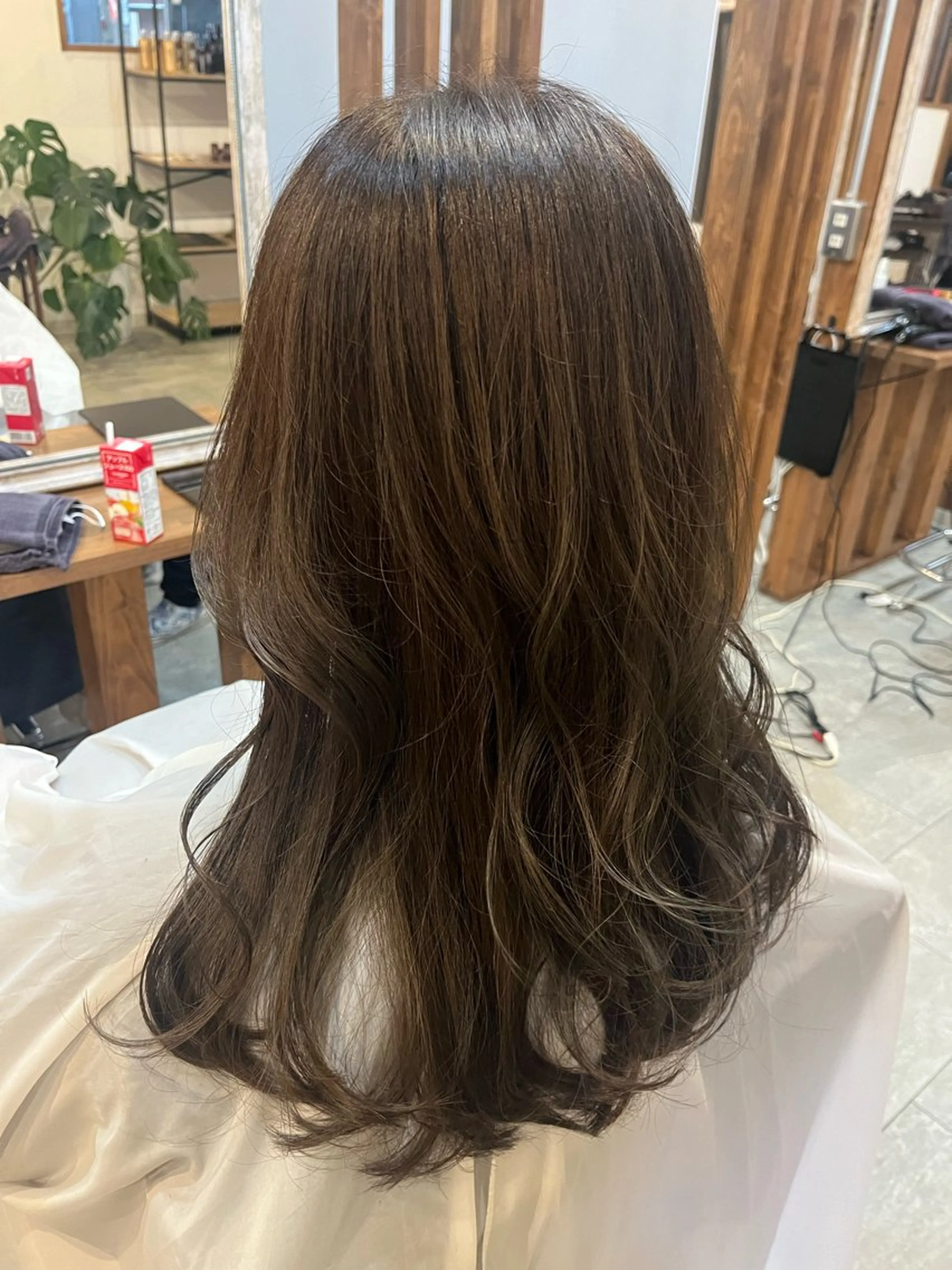 ロング カラー アッシュ ロング くすみカラー/ボブ ♡ madocaのヘアスタイル
