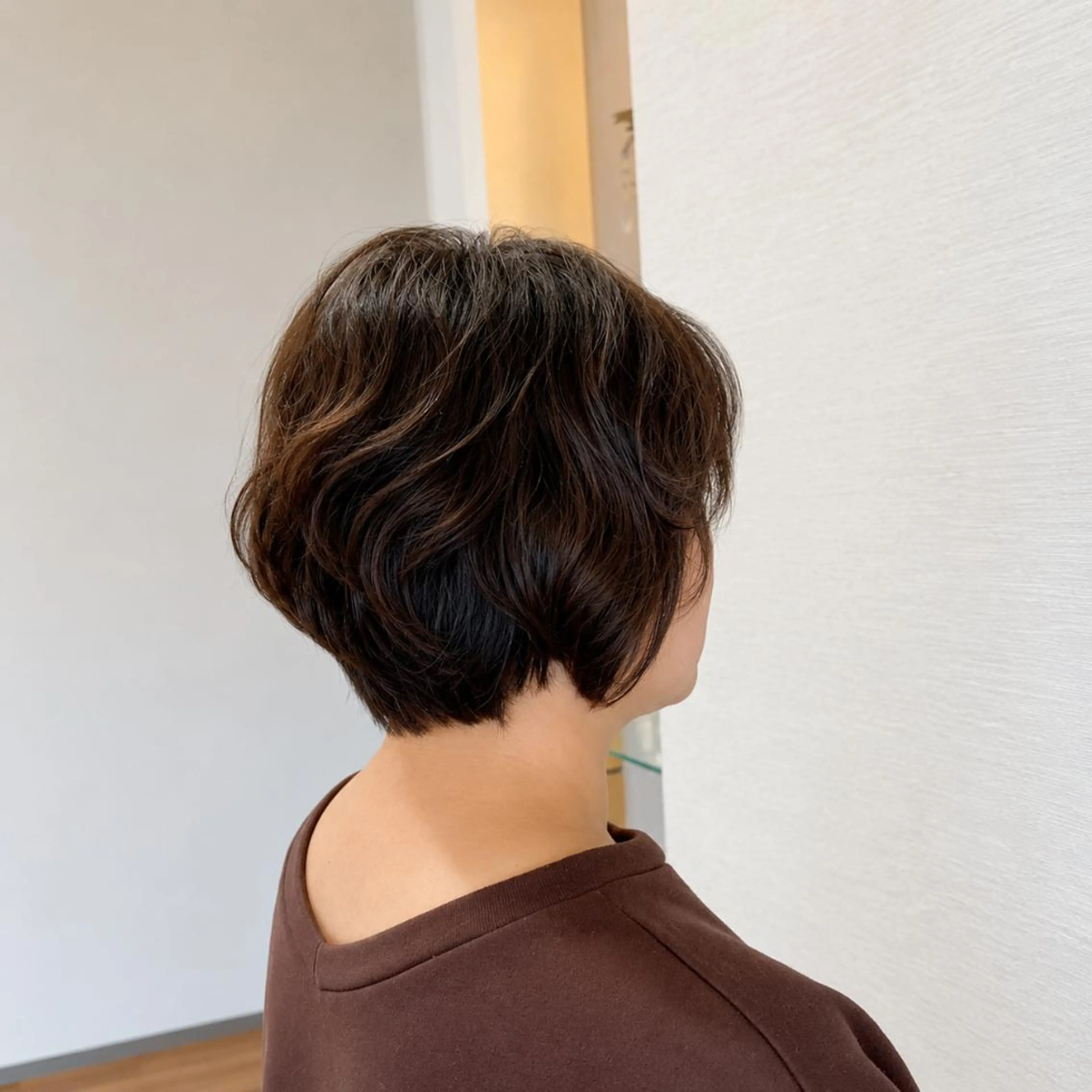 ミディアム ボブ カット M.wish 坂野有香のヘアスタイル