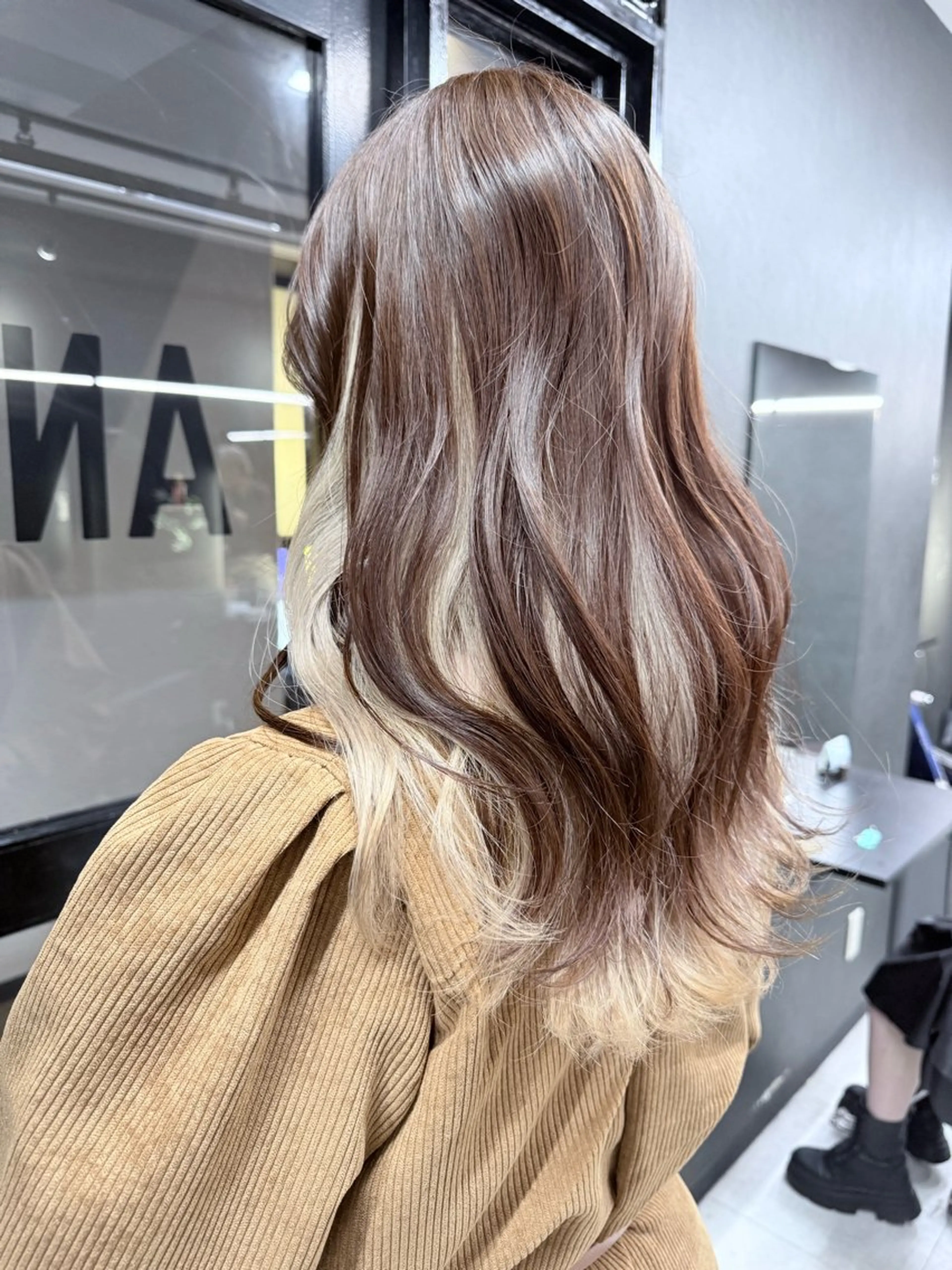 セミロング 五島 拓海のヘアスタイル