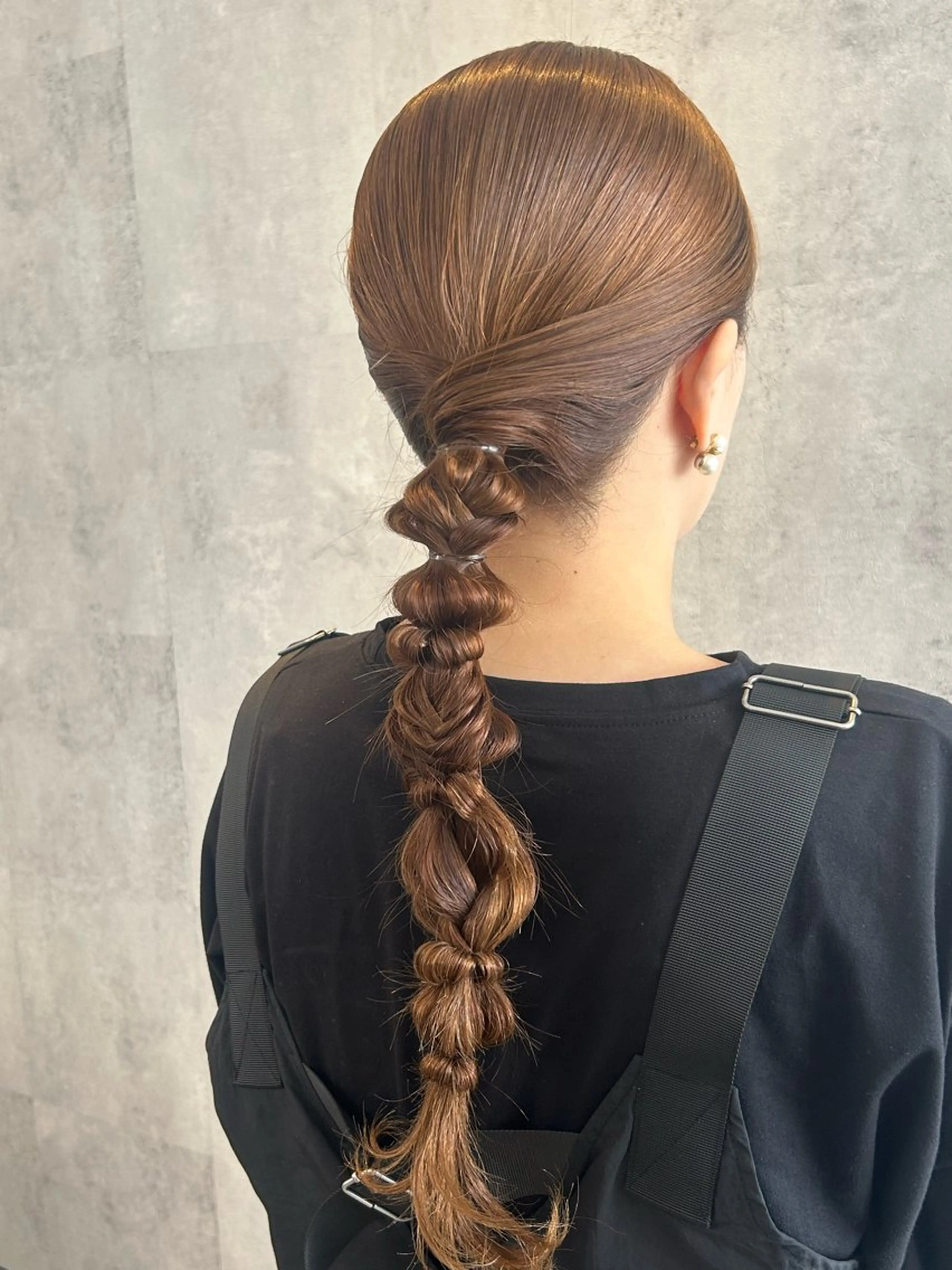 ロング ヘアセット 渡邉 風月のヘアスタイル
