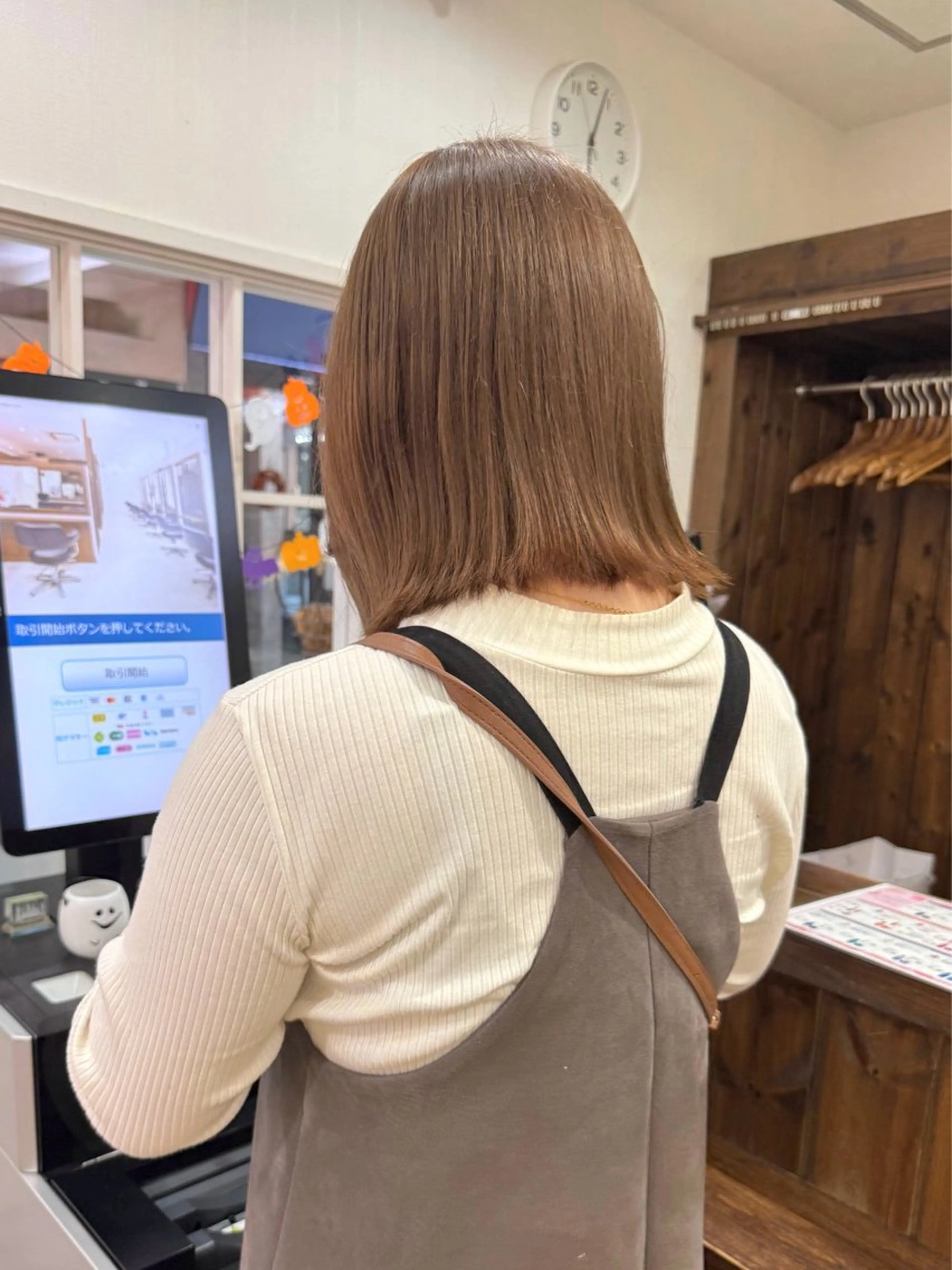 ミディアム カラー ヘアアレンジ ベージュカラー ヘアカラー トリートメント 💖ダブルカラー/ ヘアセット/晴香💖のヘアスタイル