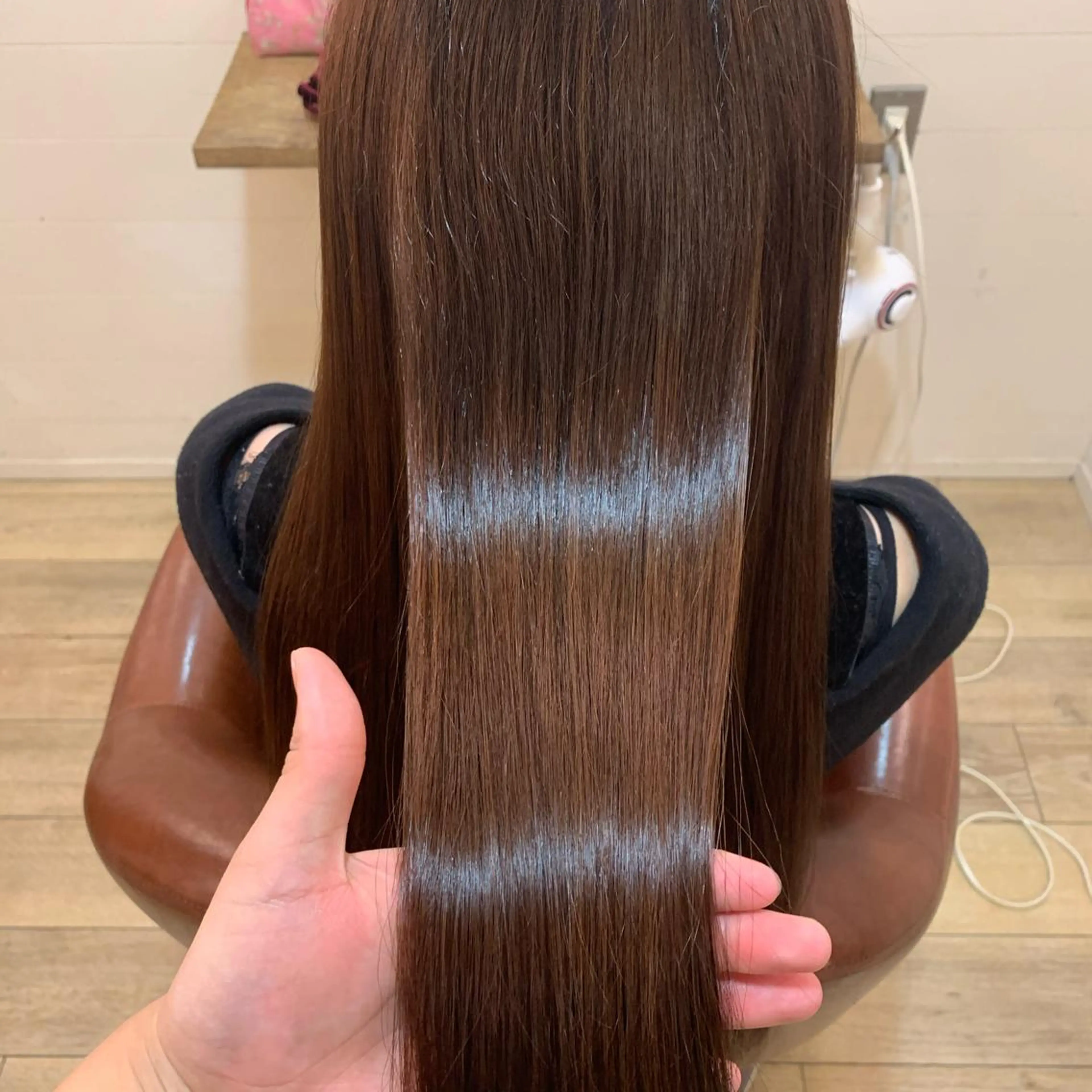 ロング 井上 涼花のヘアスタイル