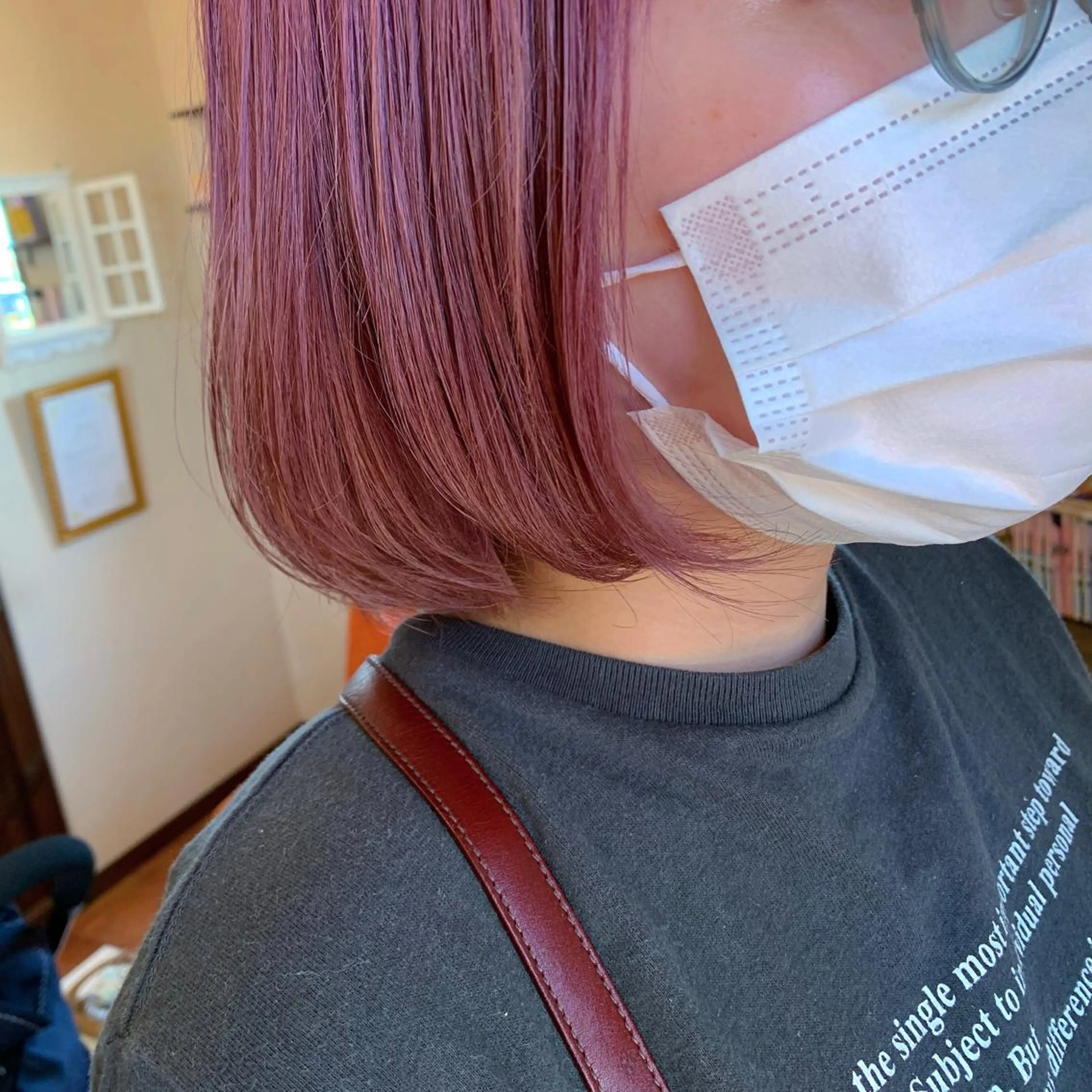 ショート カラー やまだ せりなのヘアスタイル