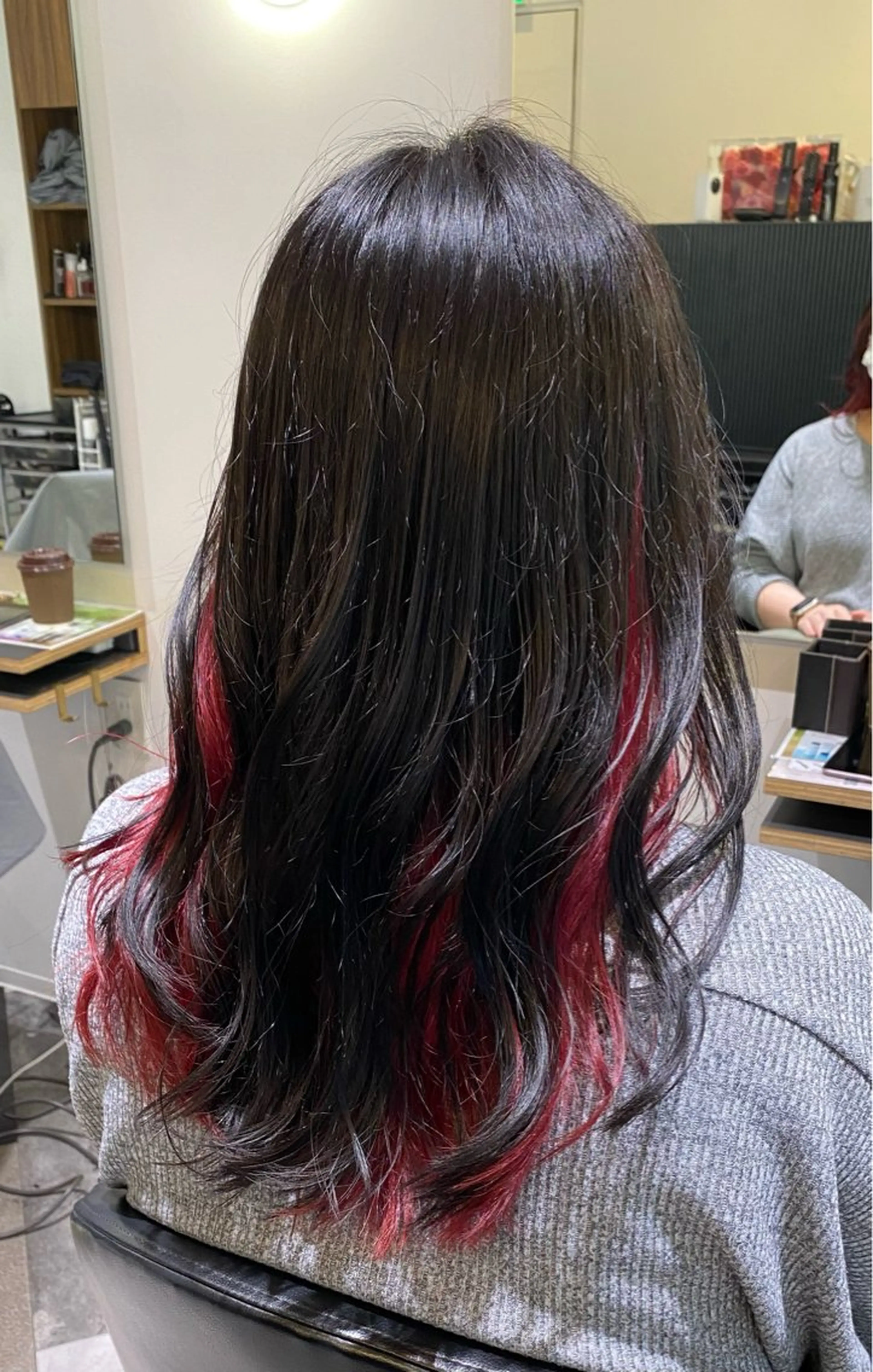 ロング 🫧透明感カラーレイ ヤースタイル松浦元海のヘアスタイル