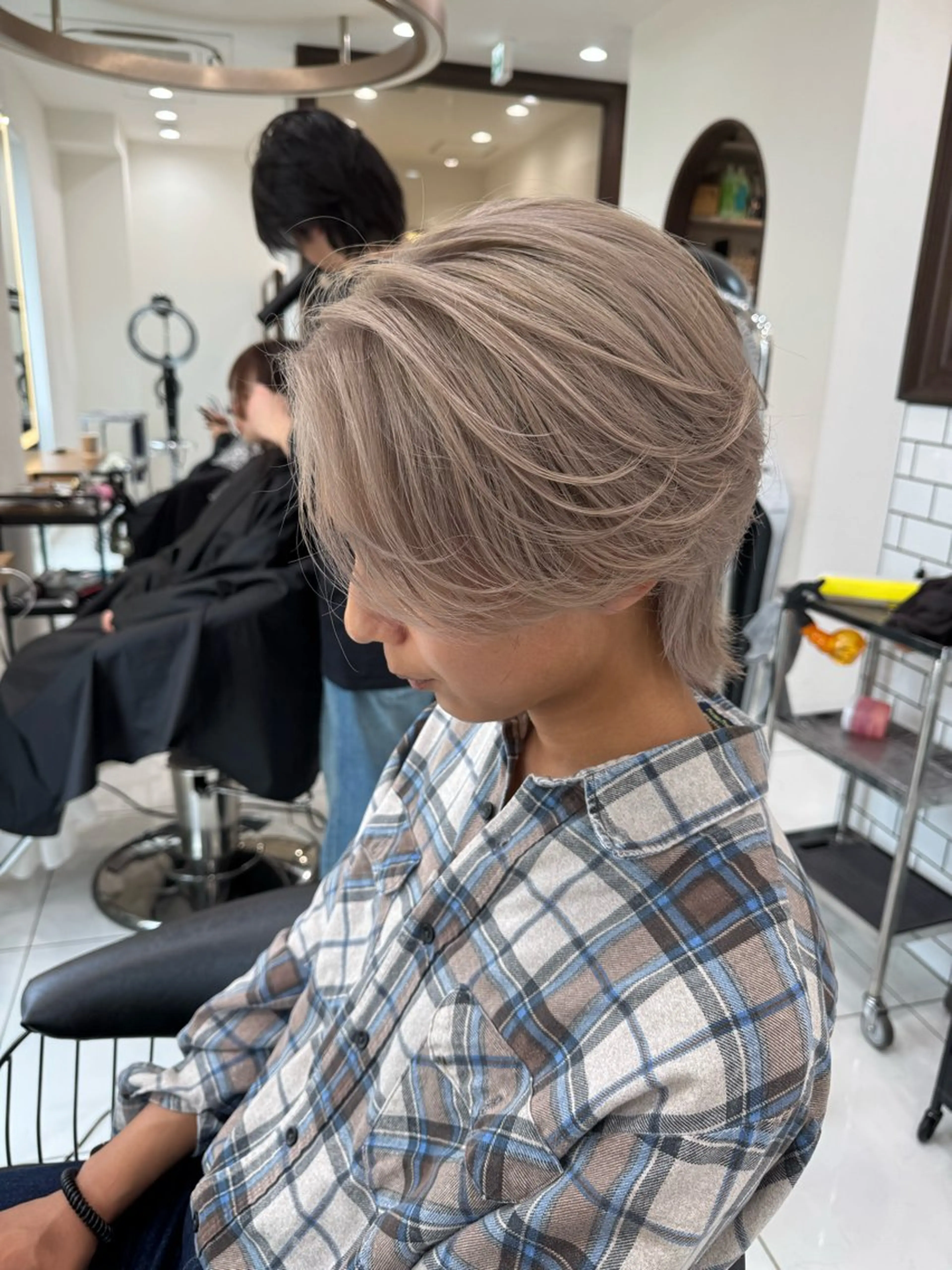 カラー メンズ 菅野 心悠/メンズヘアのヘアスタイル
