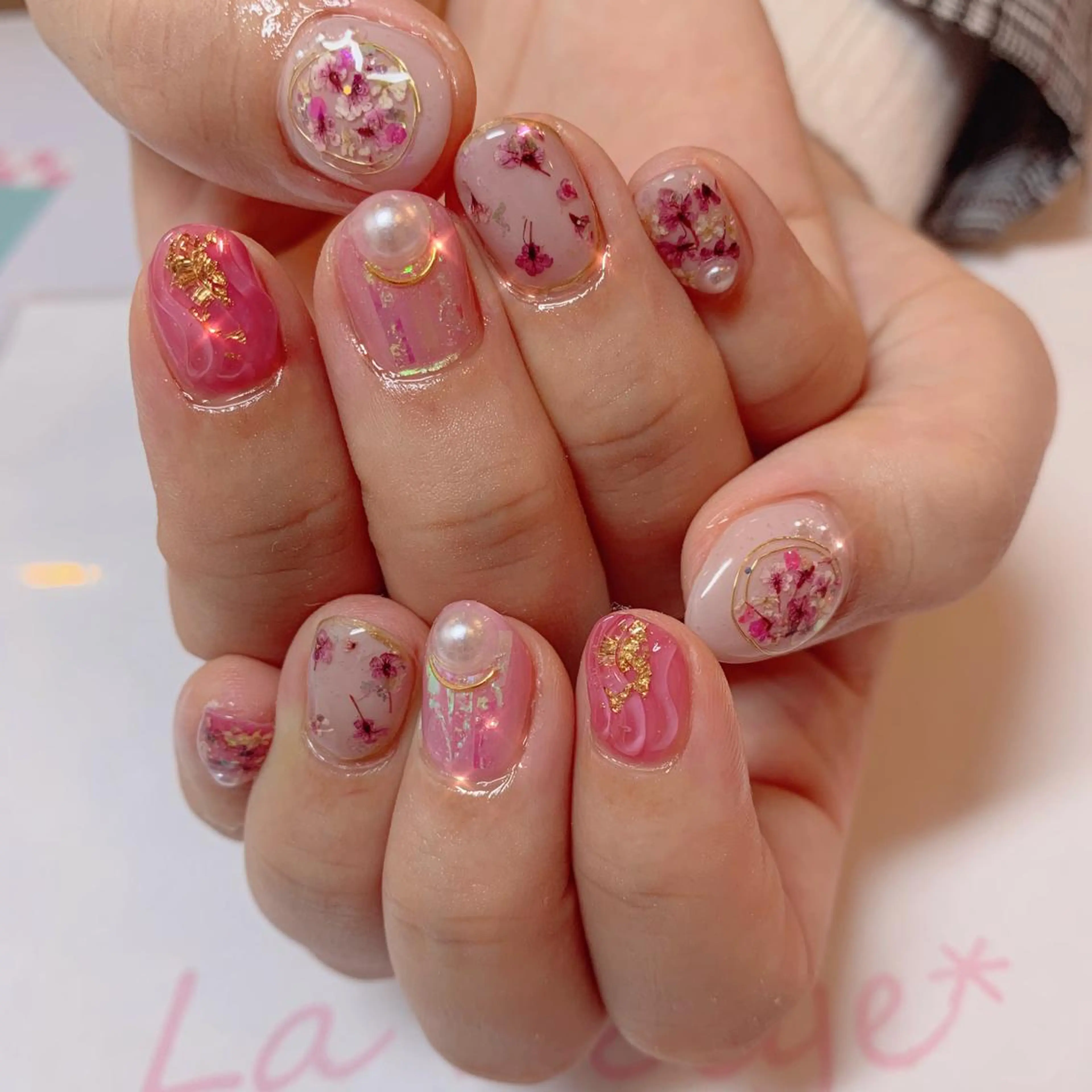 ネイル La neige* yuki 🐩🌙のネイルデザイン