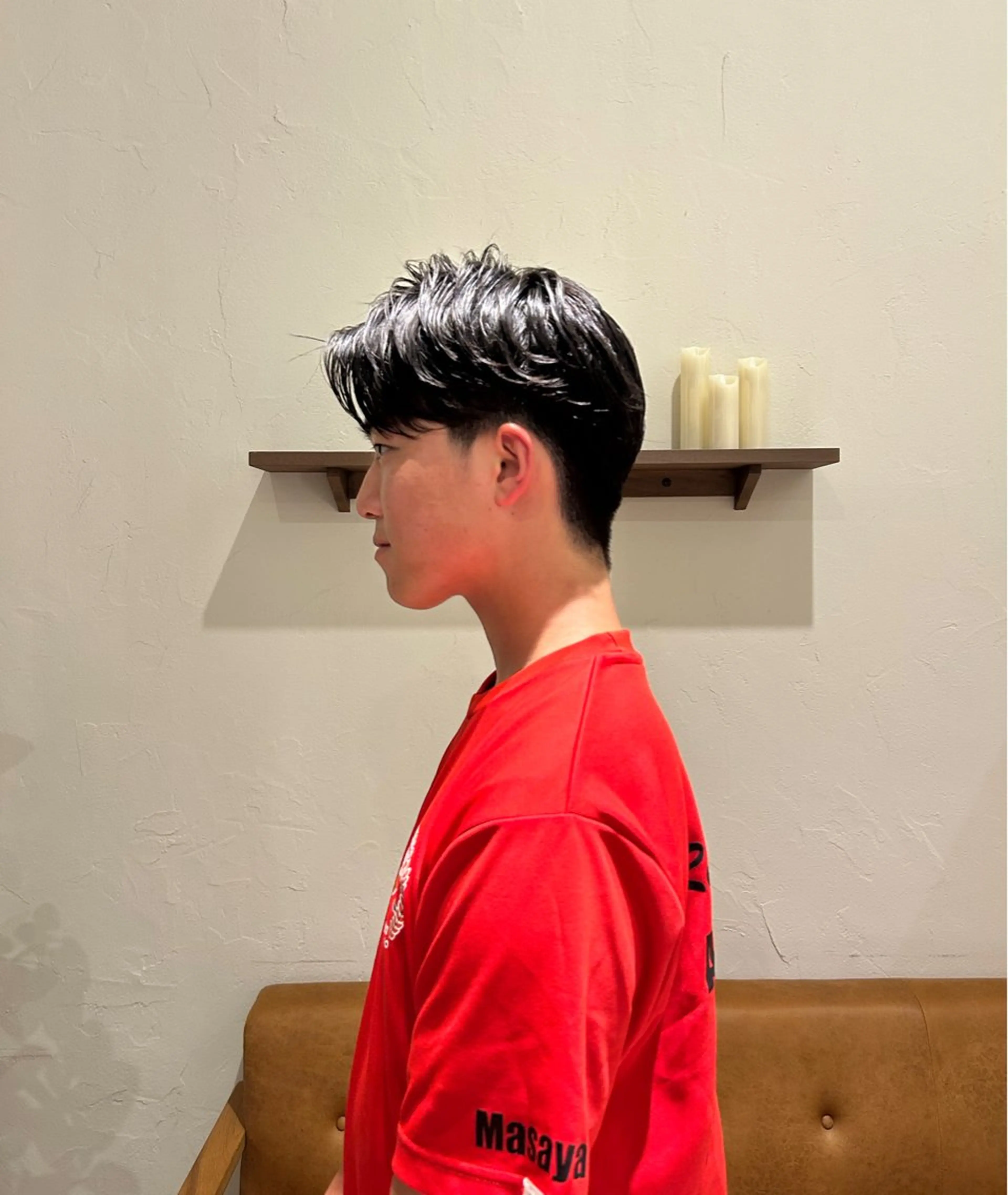 ショート パーマ カット パーマ 透明感カラー×レイヤ ー🧊横田 冴のヘアスタイル