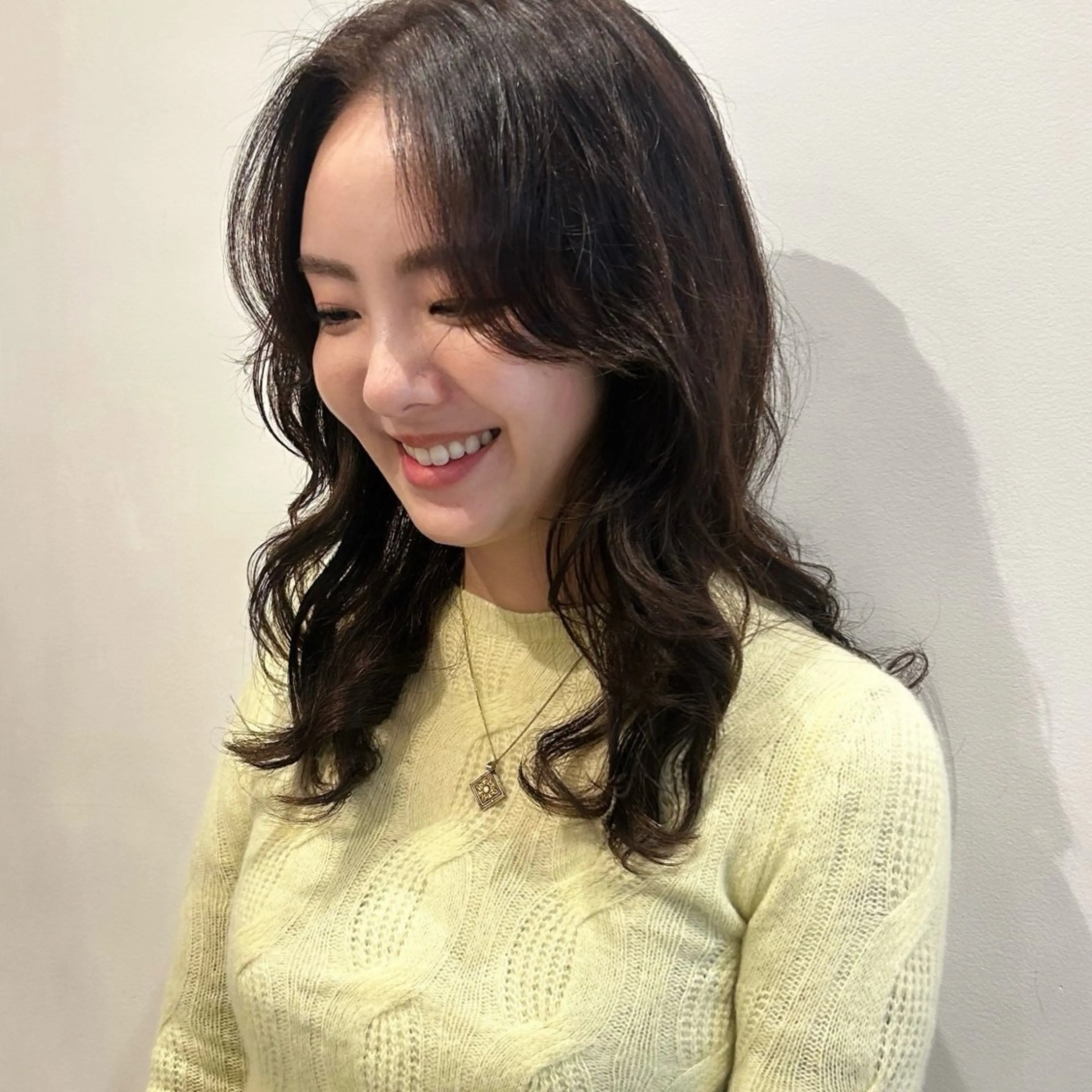 パーマ 透けベージュ♡ のぐちまおのヘアスタイル