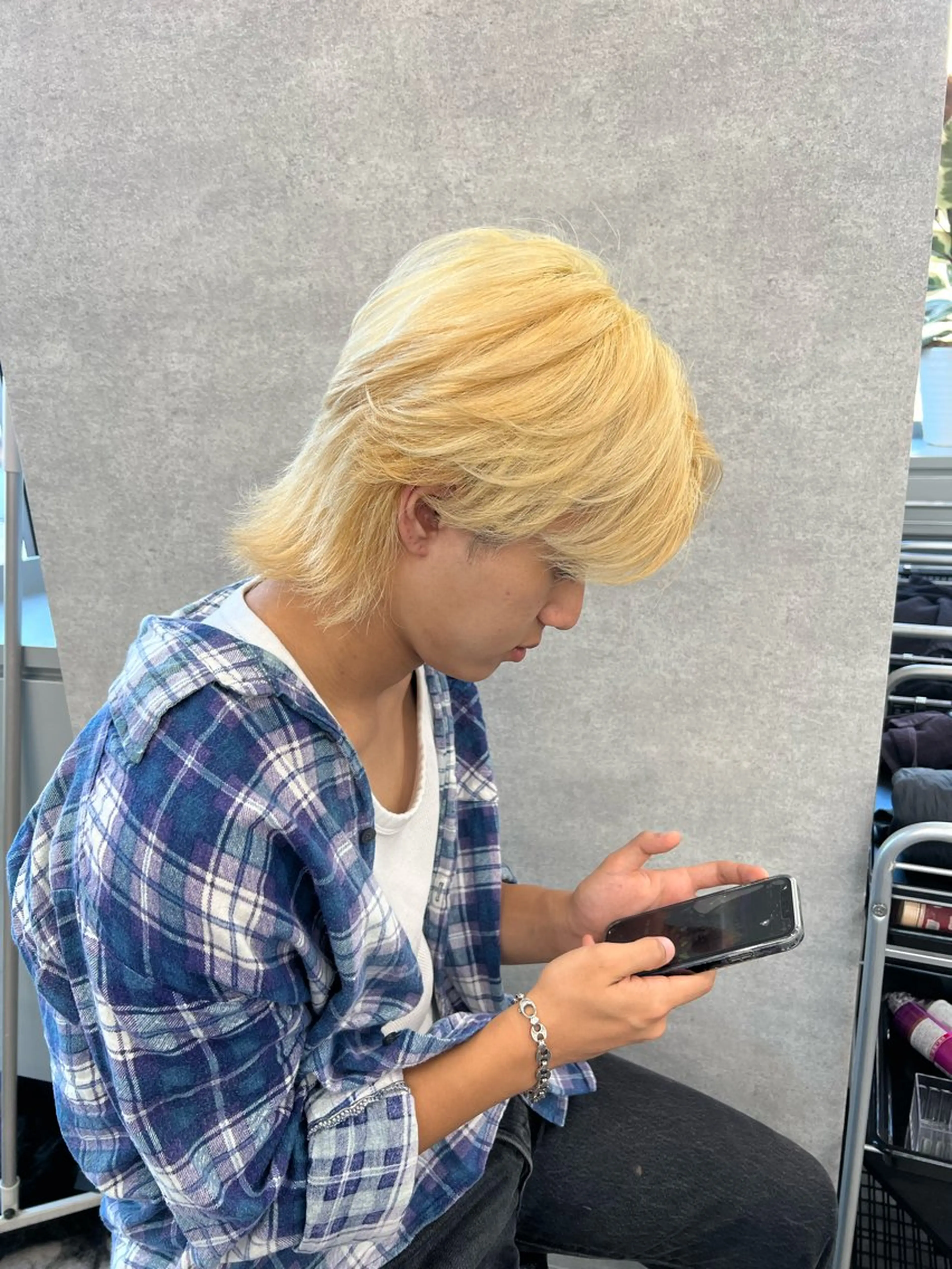 カラー メンズ メンズパーマ 刈り上げ カット ヘアカラー トリートメント ヘッドスパ ヘアセット 新世代パーマ⚡️ の達人トモ⚡️のヘアスタイル
