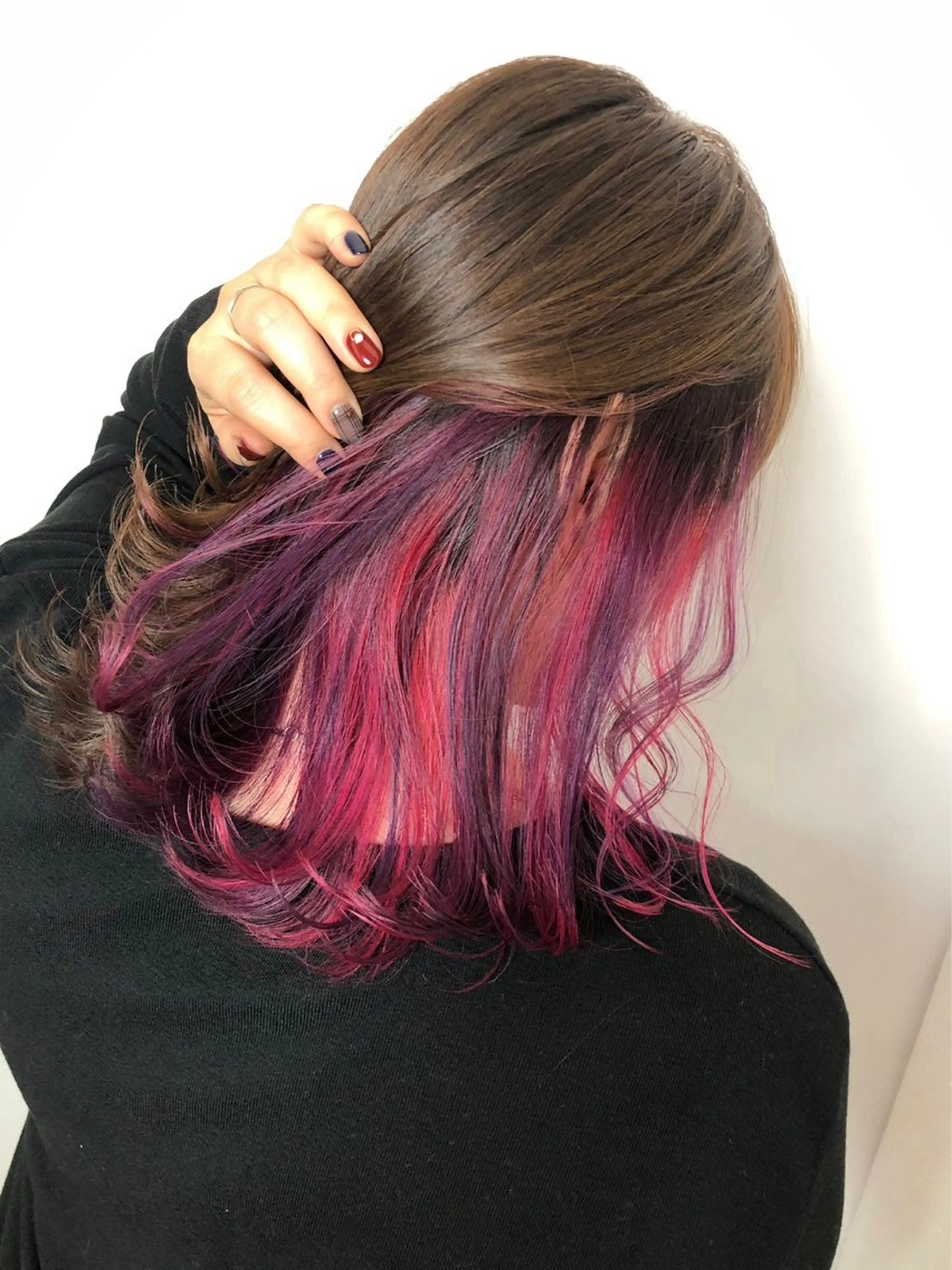 セミロング カラー AVANCE泉大津店 加茂瑞希のヘアスタイル