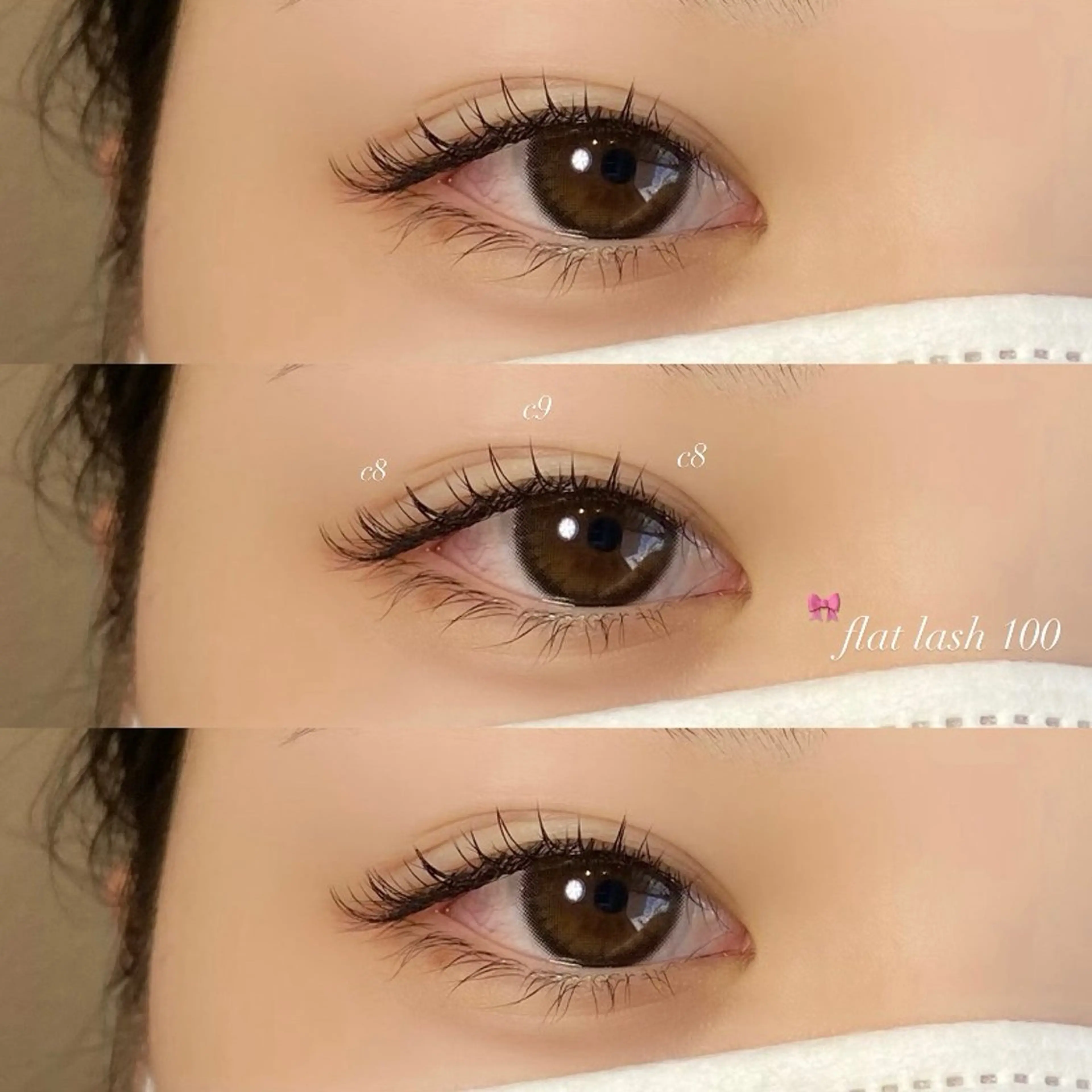 マツエク・マツパ and Laurel hinaのマツエク・マツパデザイン