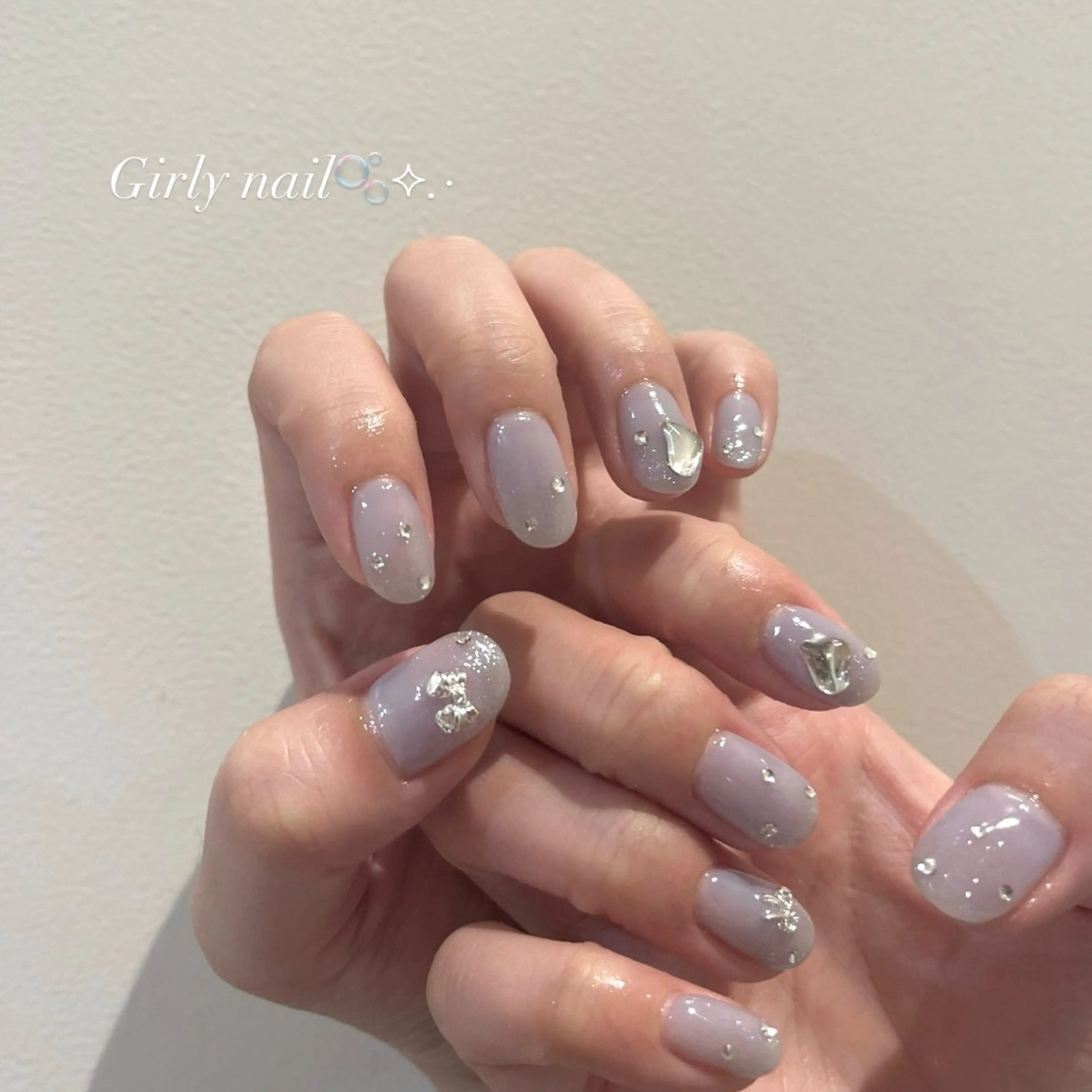 ネイル ハンドネイル Momone ／渋谷／パラジェルのネイルデザイン