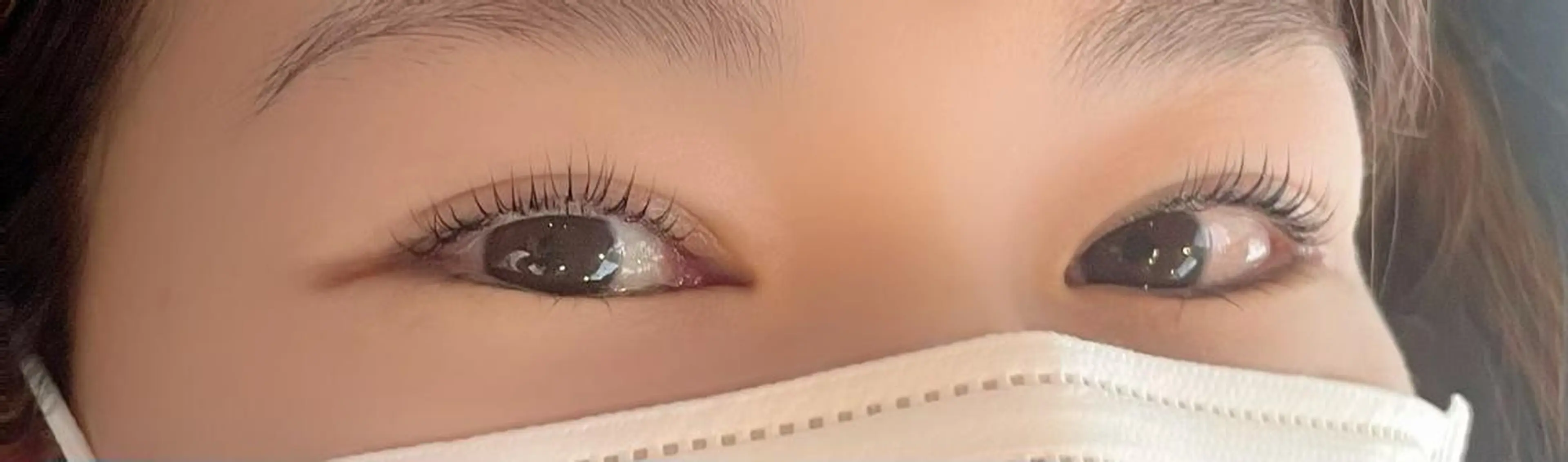 まつ毛パーマラッシュリフトの写真