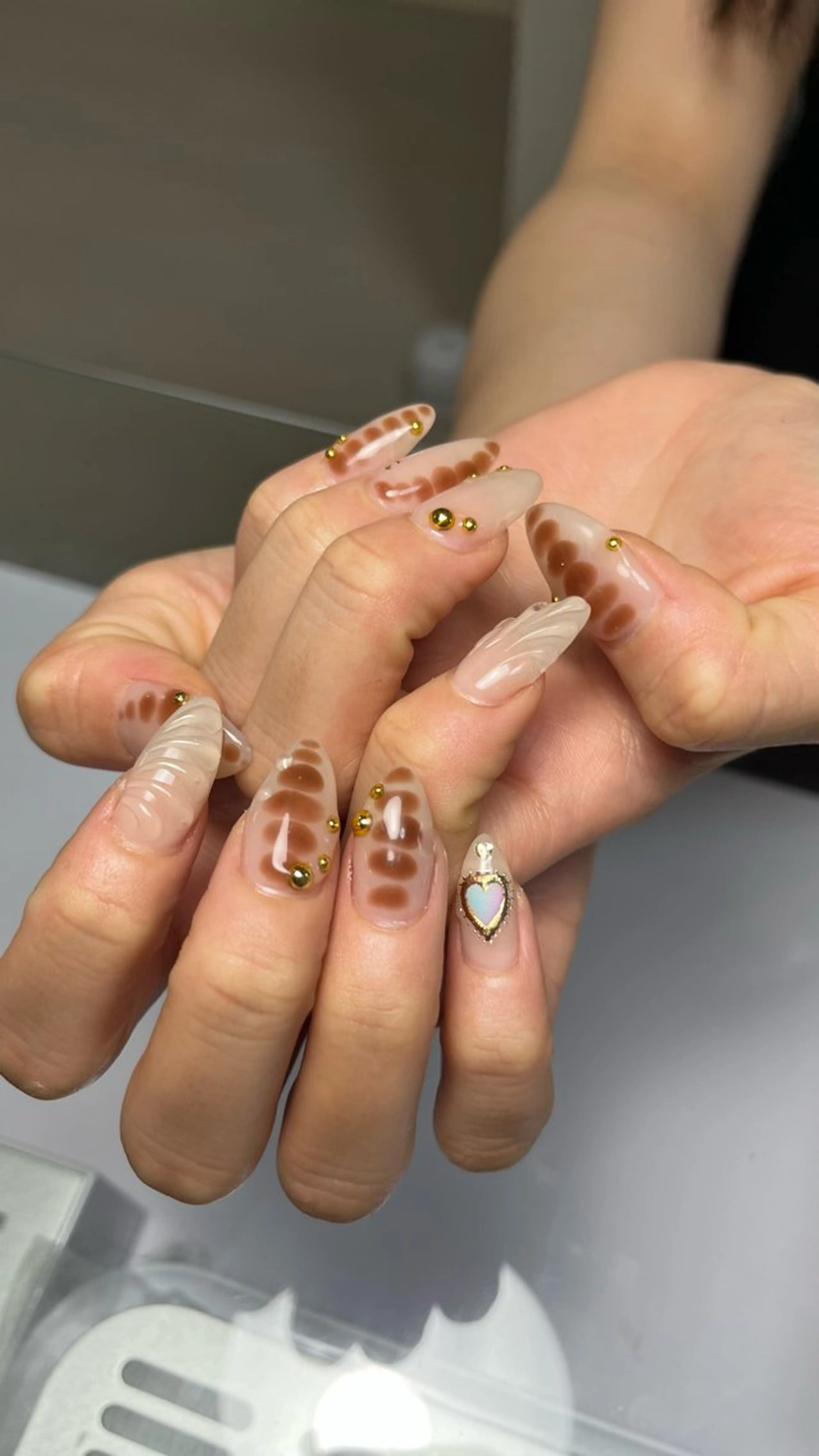 ネイル アートネイル ハンドネイル yuno nail🫧のネイルデザイン