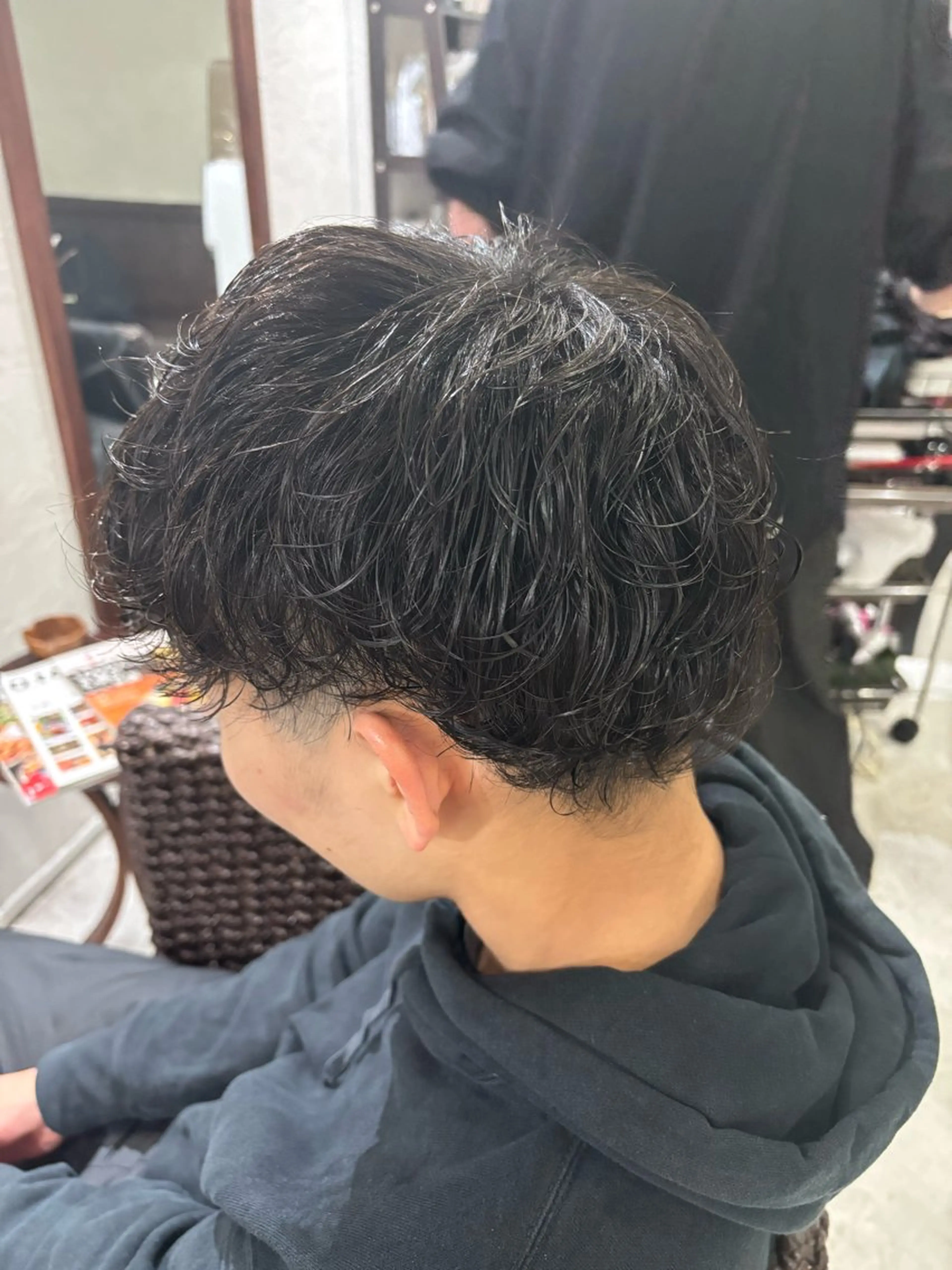パーマ メンズ sato harunaのヘアスタイル