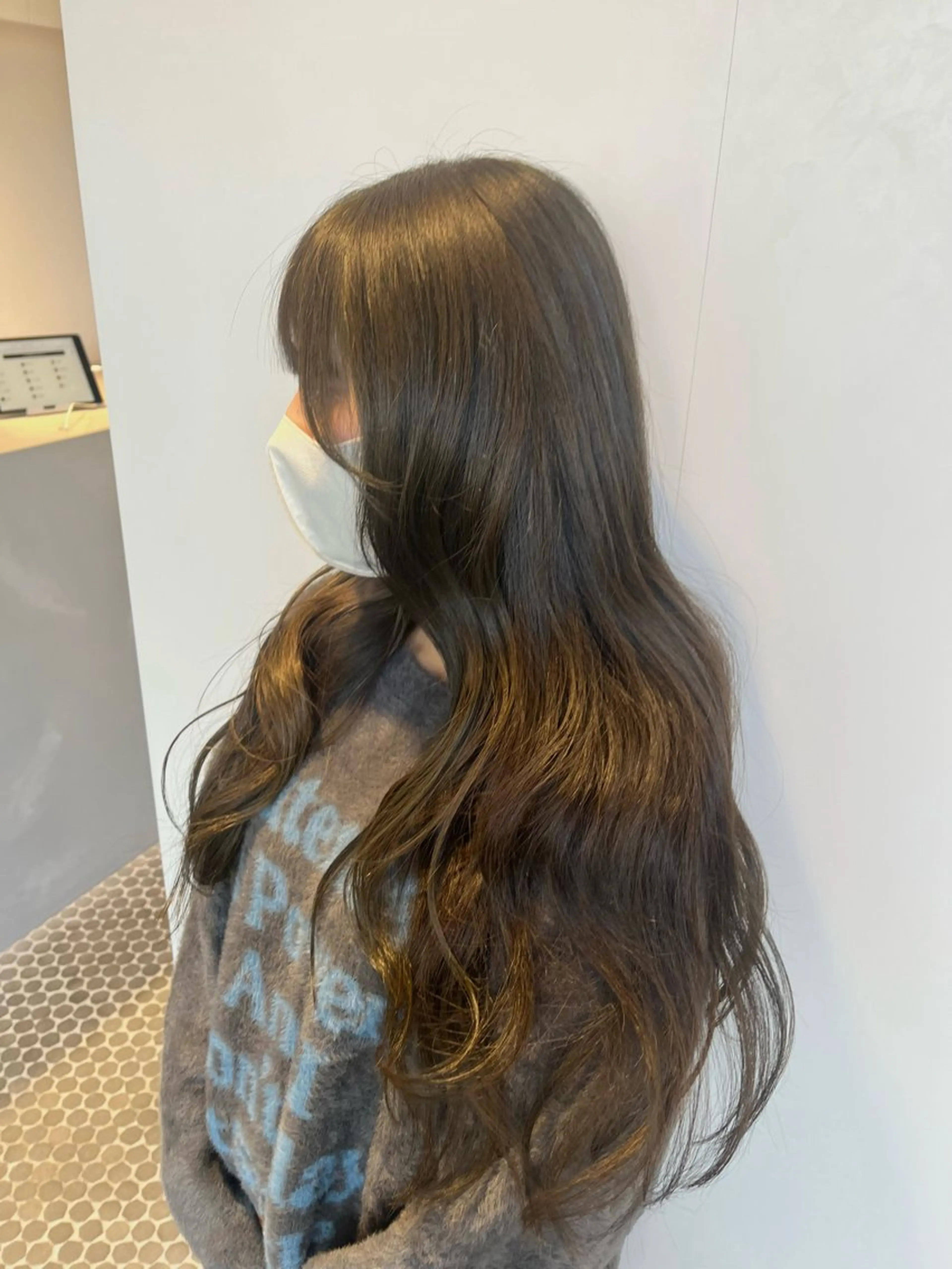 ロング ヘアカラー トリートメント 大宮レイヤーカット× 透明感カラー　rioのヘアスタイル