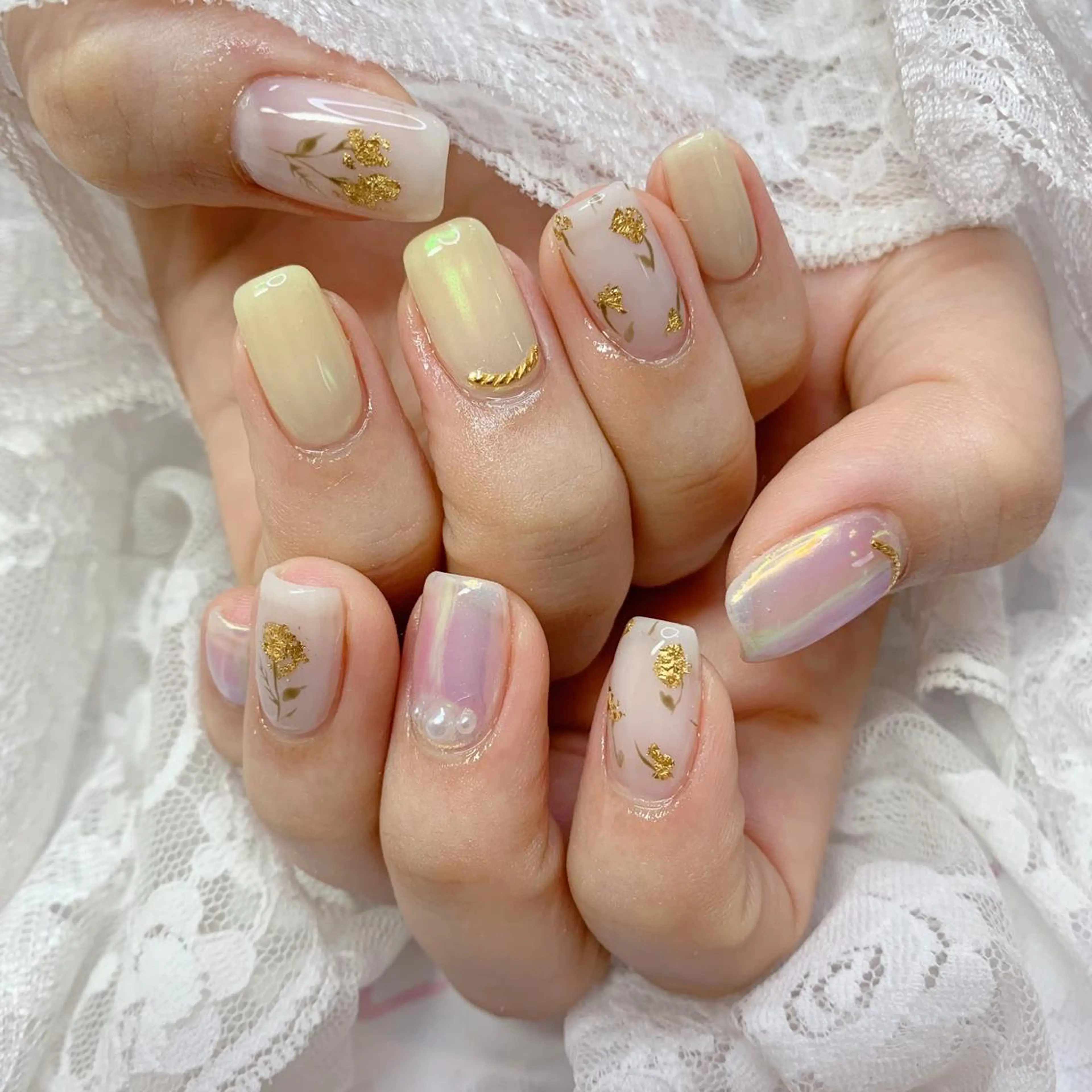 ネイル ハンドネイル La neige* yuki 🐩🌙のネイルデザイン