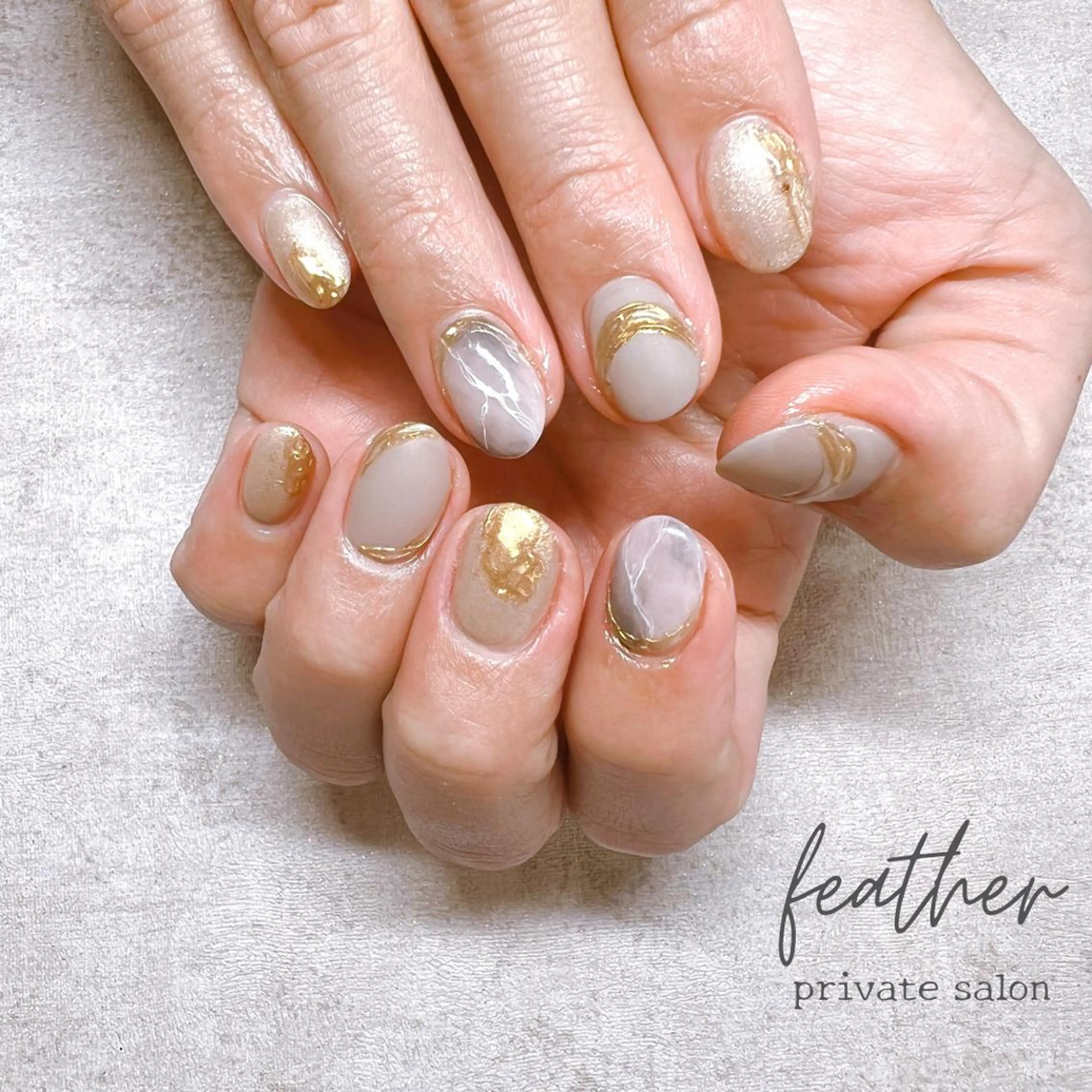 ネイル Feather MAIのマツエク・マツパデザイン