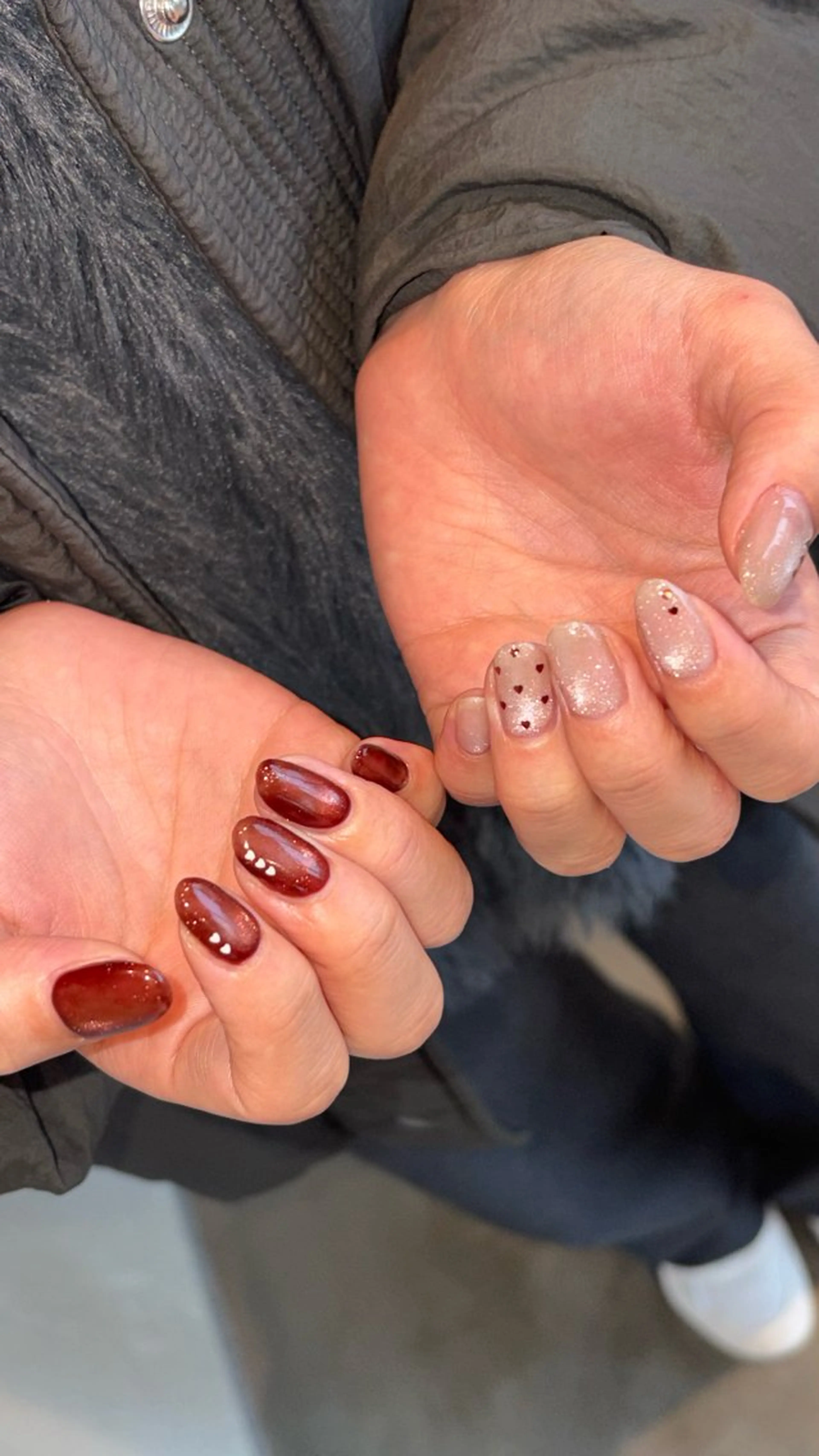 ネイル マグネットネイル ハンドネイル フットネイル tote. sumileのネイルデザイン