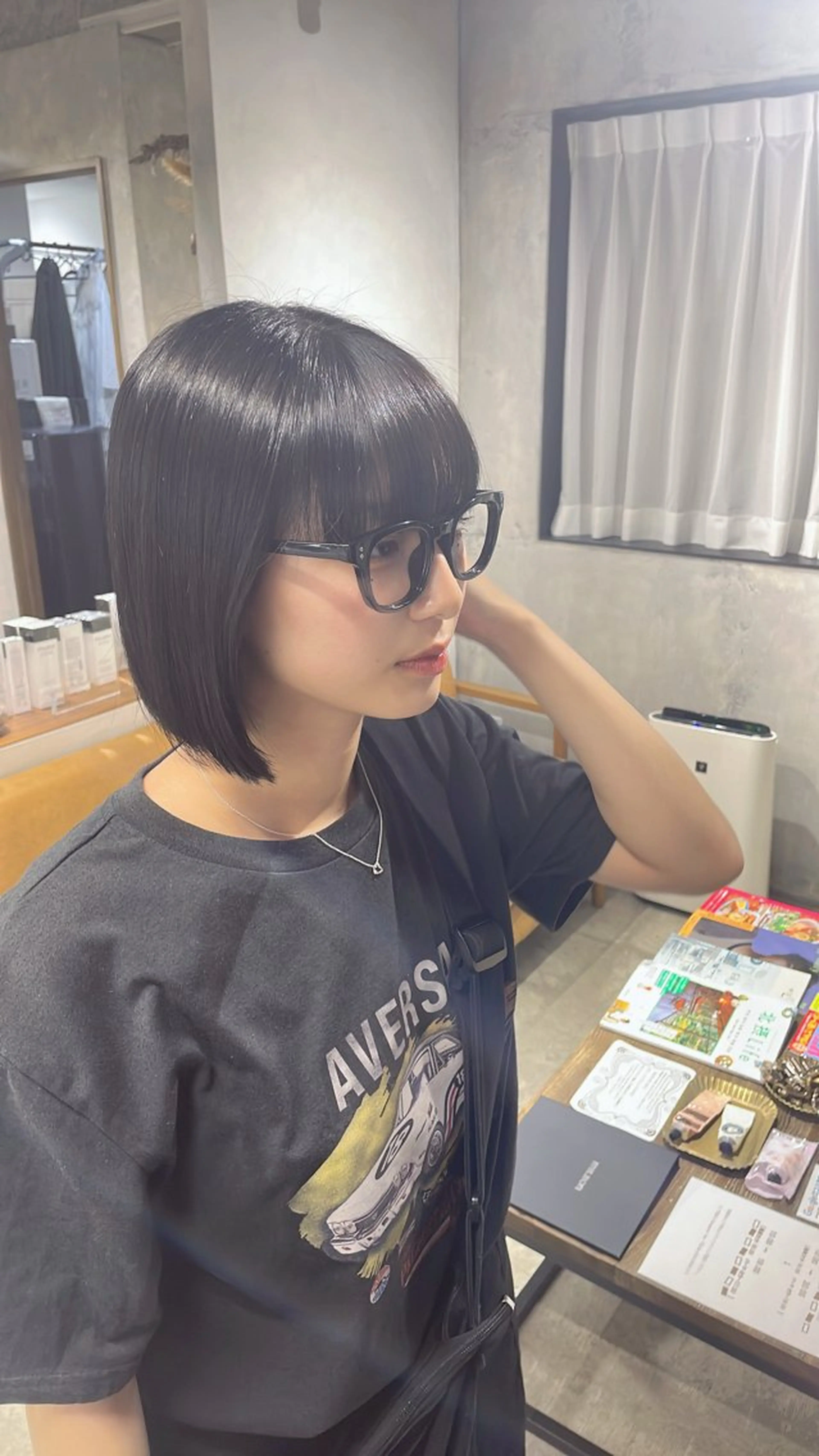 ショート カラー 似合わせカット 山本 彩美香のヘアスタイル