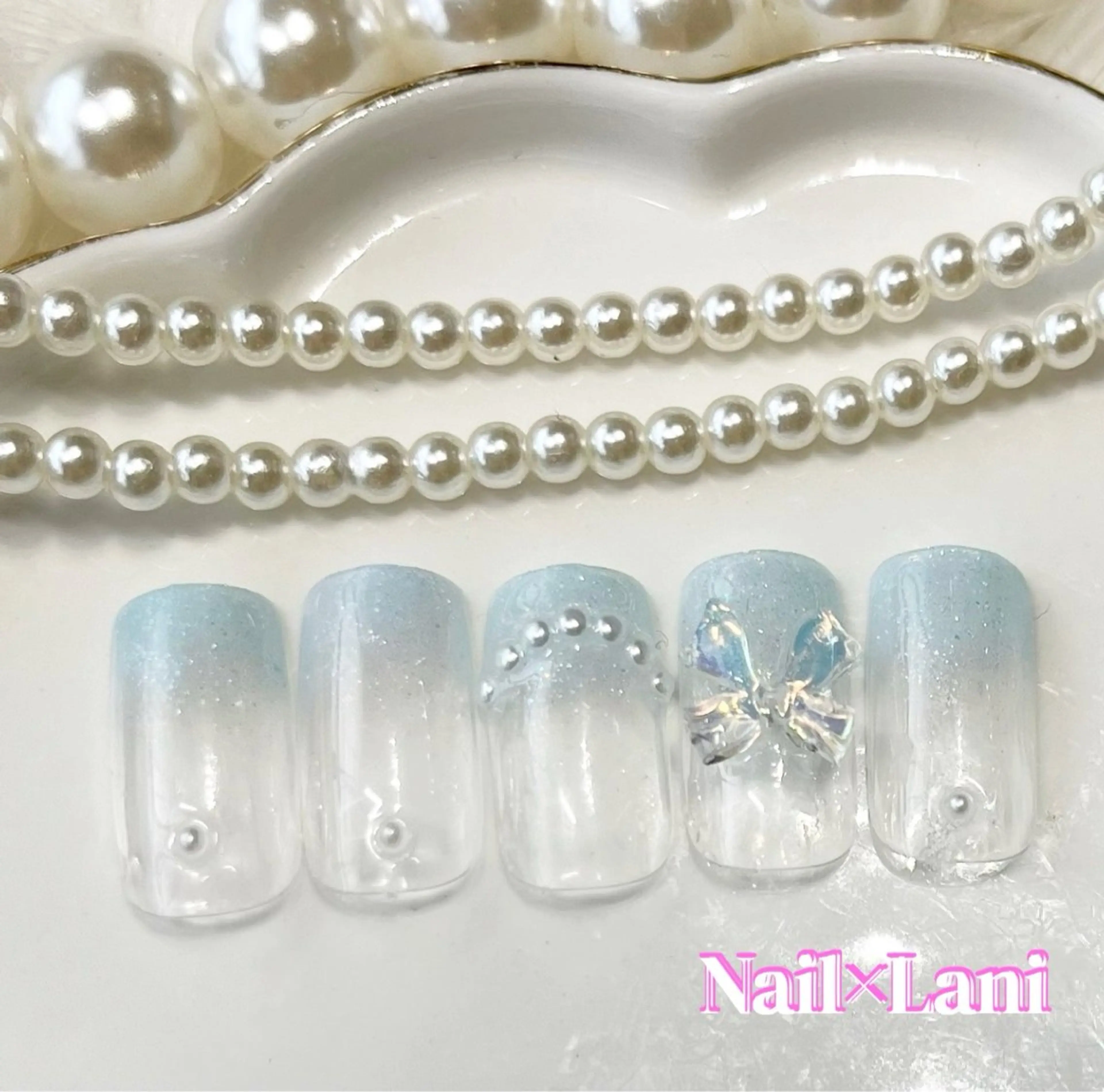 ネイル フットネイル ジェルネイル マグネットネイル パラジェル 松宮 理歩のネイルデザイン