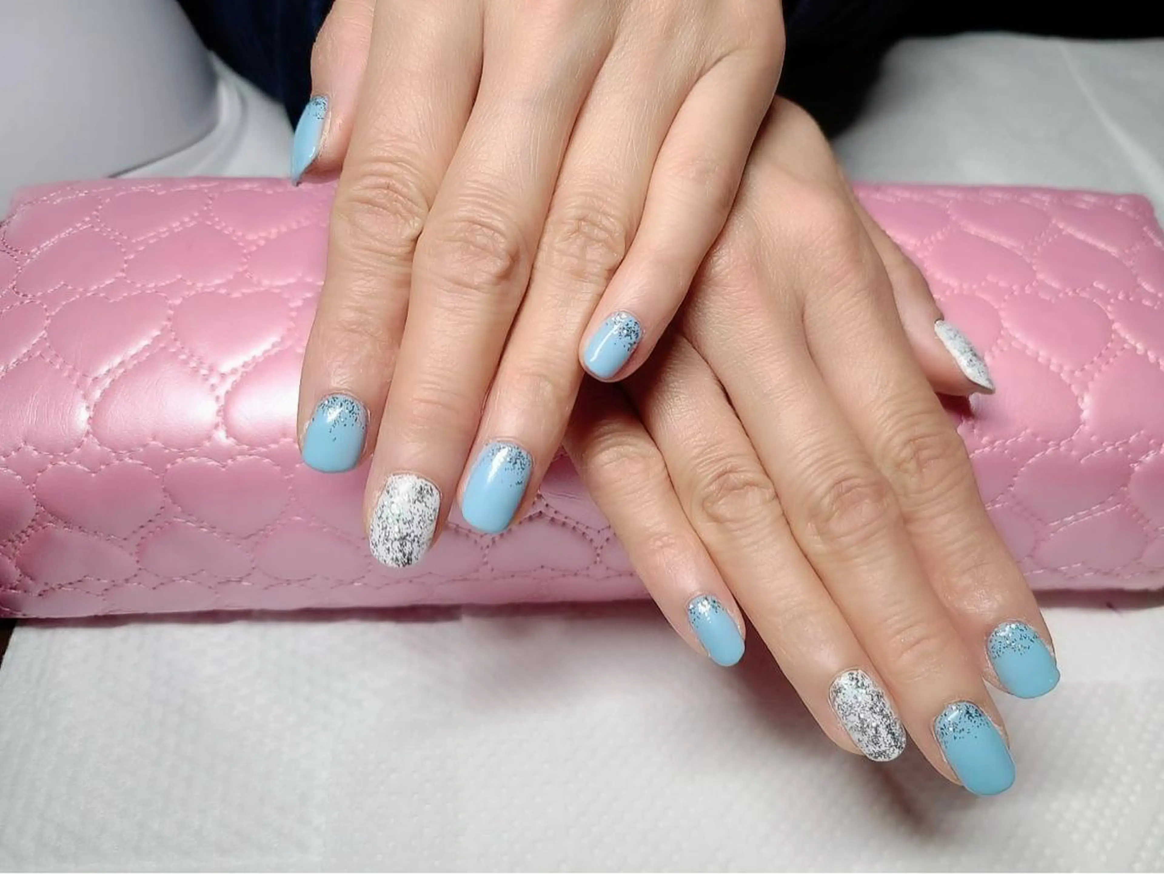 ネイル ブルー ジェルネイル R.N アールドットエヌのネイルデザイン