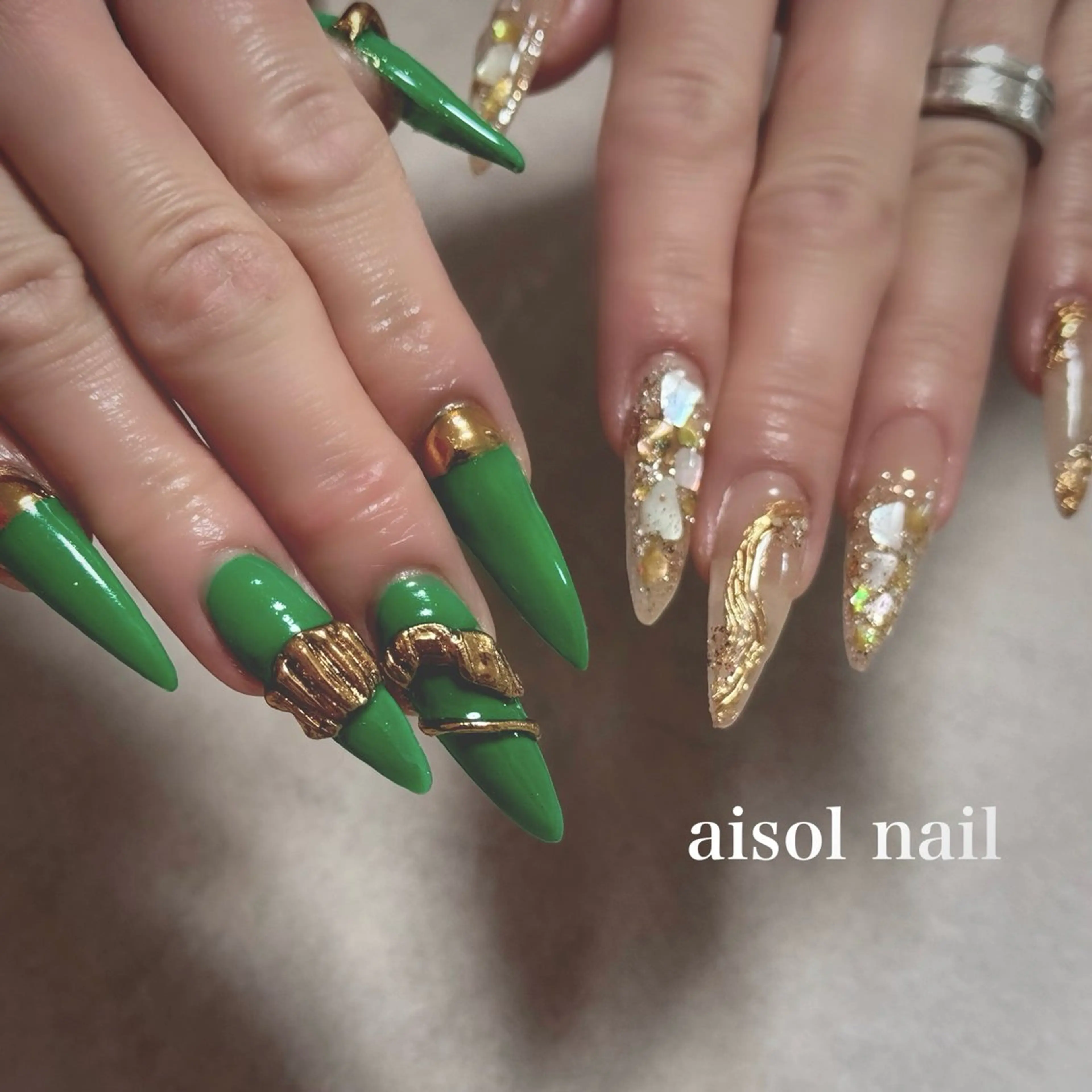 ネイル ハンドネイル Aisol nail salonのネイルデザイン