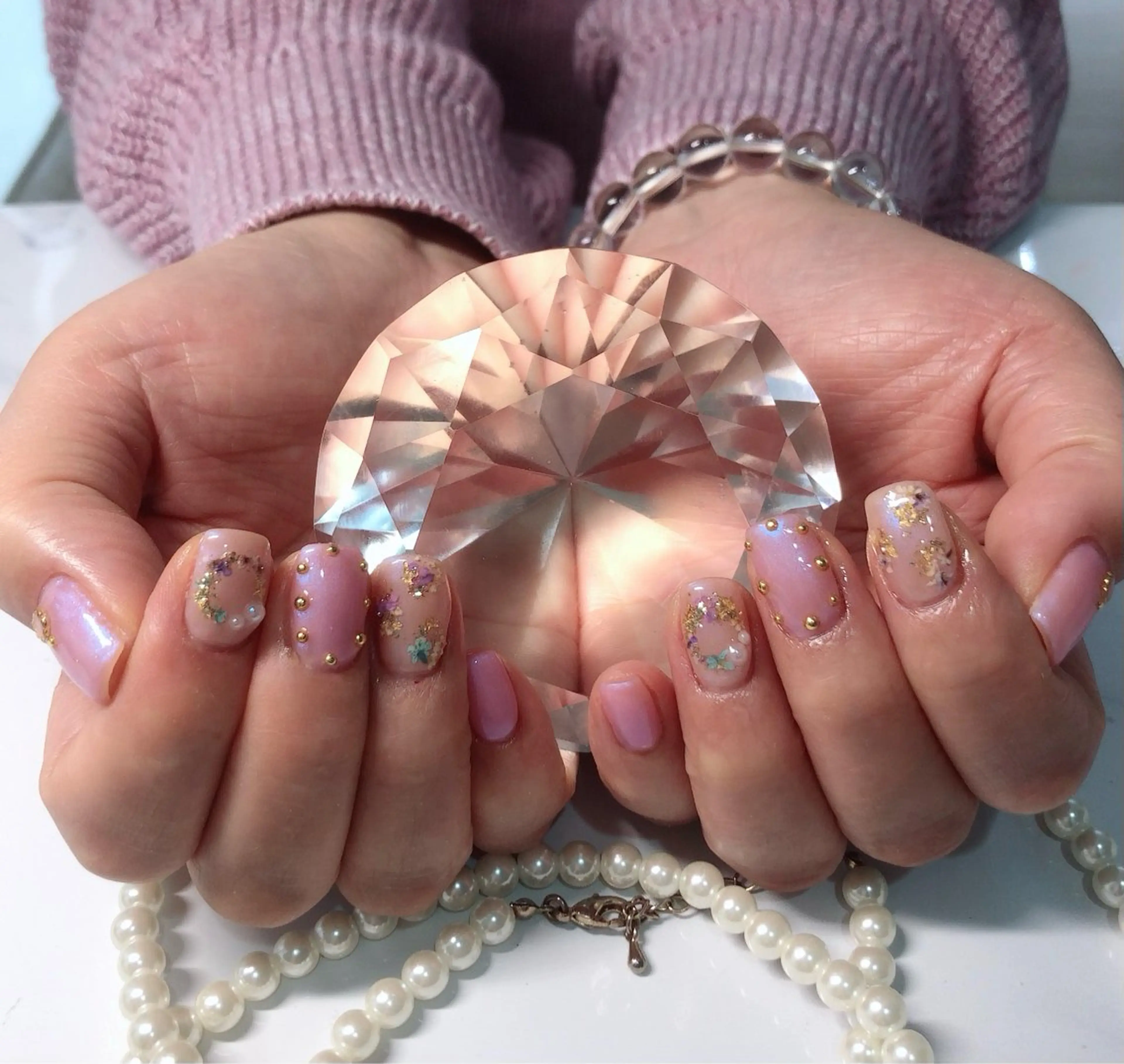 ネイル ハンドネイル 片平 恭子のマツエク・マツパデザイン